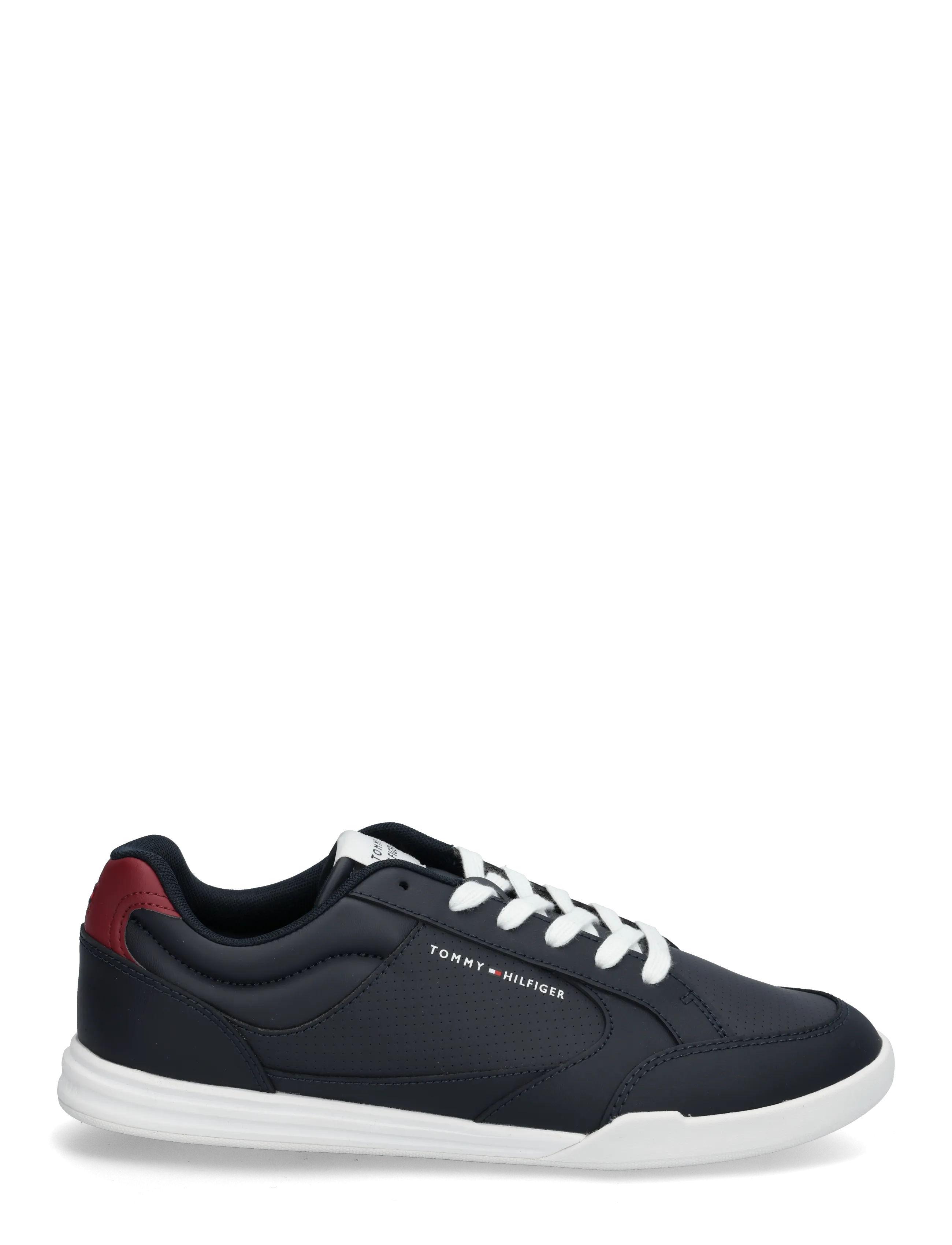 Tommy Hilfiger - LOW PRO CUPSOLE  PERF LEATHER - nach anlass kaufen - rwb - 2