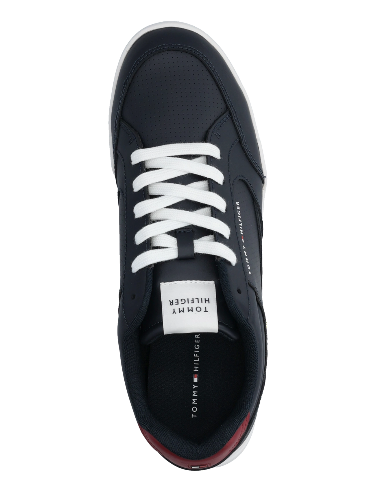 Tommy Hilfiger - LOW PRO CUPSOLE  PERF LEATHER - rwb - 3