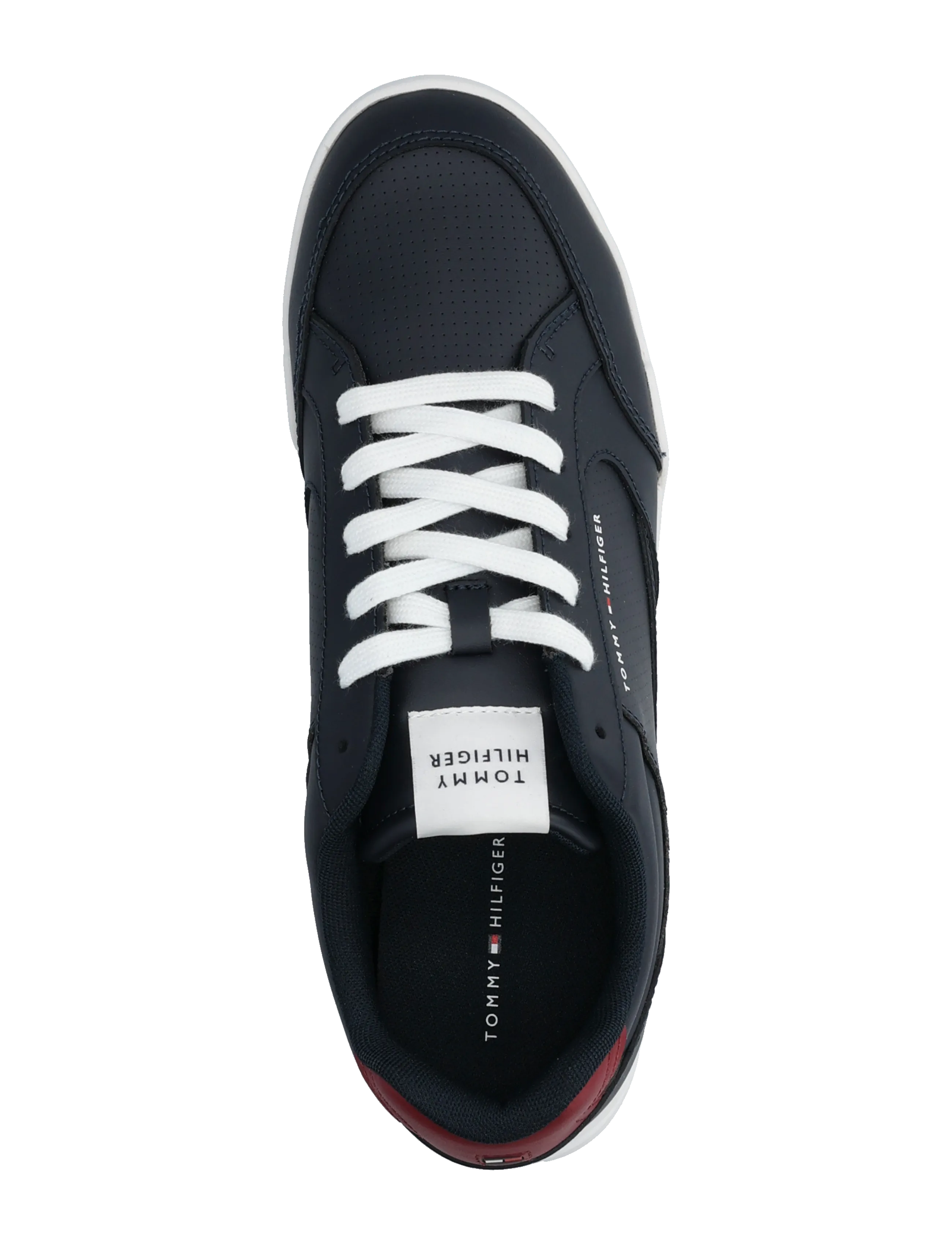 Tommy Hilfiger - LOW PRO CUPSOLE  PERF LEATHER - nach anlass kaufen - rwb - 3