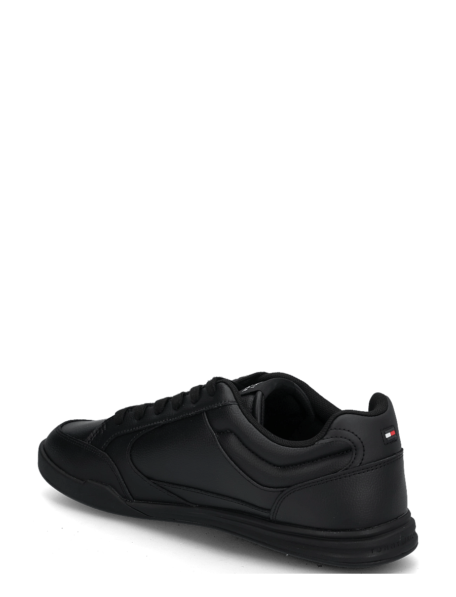 Tommy Hilfiger - LOW PRO CUPSOLE PERF LEATHER - low-top sneaker - triple black - 1