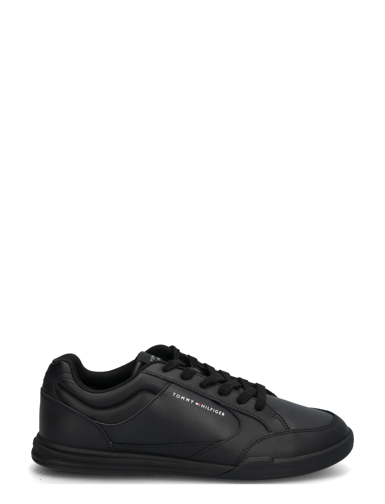 Tommy Hilfiger - LOW PRO CUPSOLE  PERF LEATHER - low-top sneaker - triple black - 2