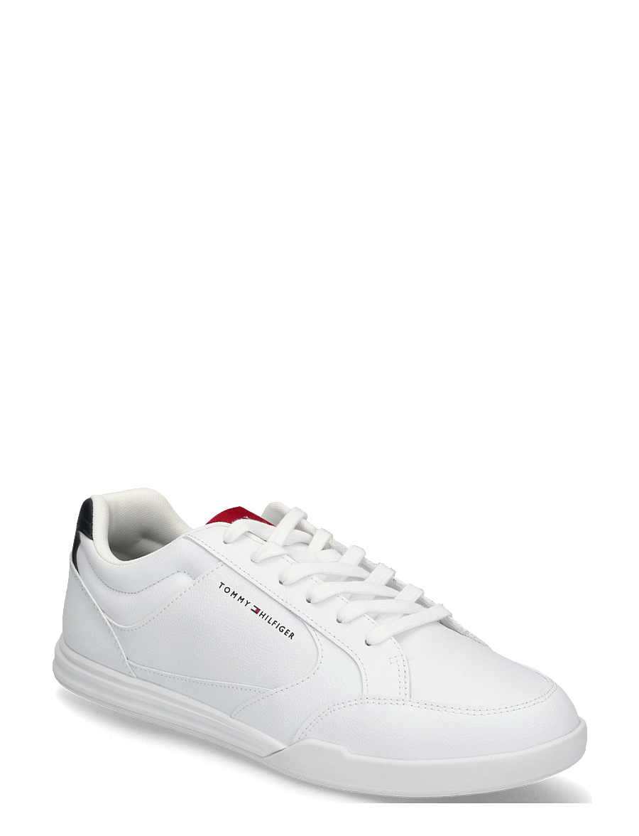 Tommy Hilfiger - LOW PRO CUPSOLE PERF LEATHER - lave sneakers - white rwb - 0