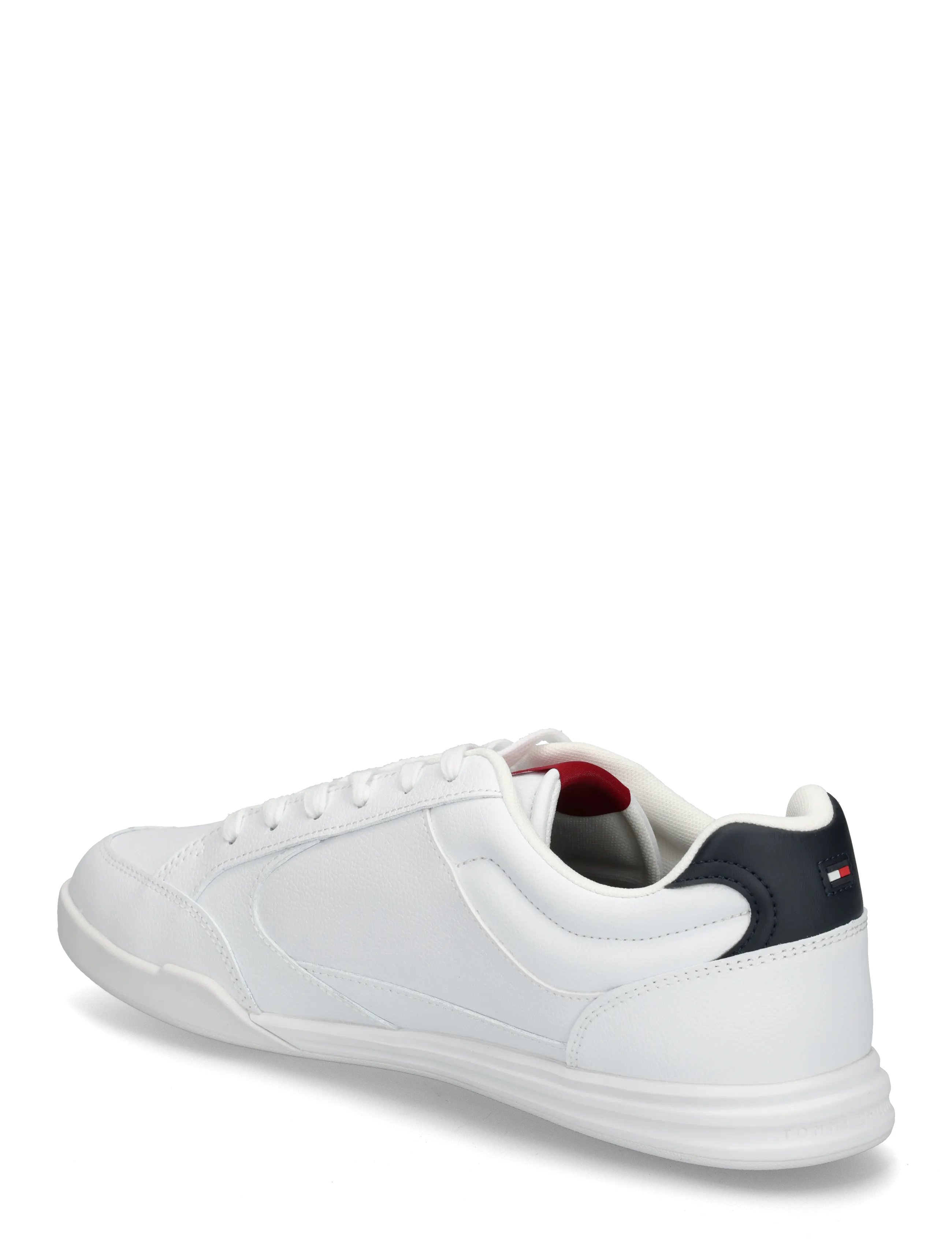 Tommy Hilfiger - LOW PRO CUPSOLE  PERF LEATHER - nach anlass kaufen - white rwb - 1