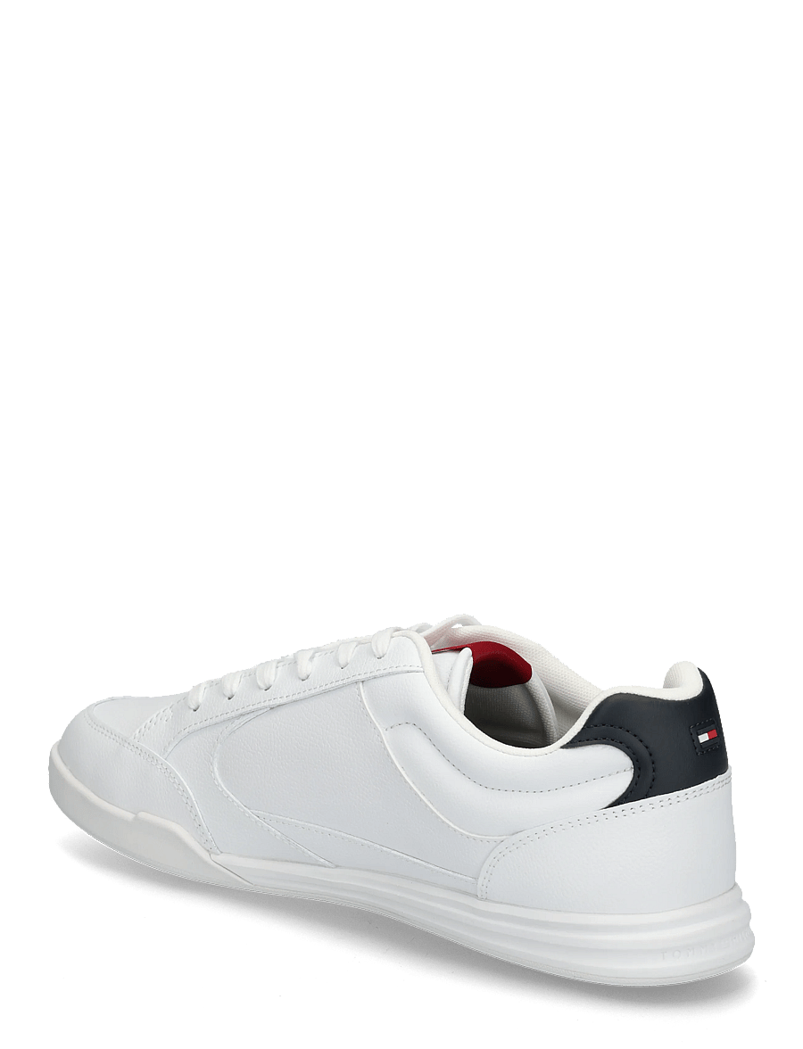 Tommy Hilfiger - LOW PRO CUPSOLE PERF LEATHER - nach anlass kaufen - white rwb - 1