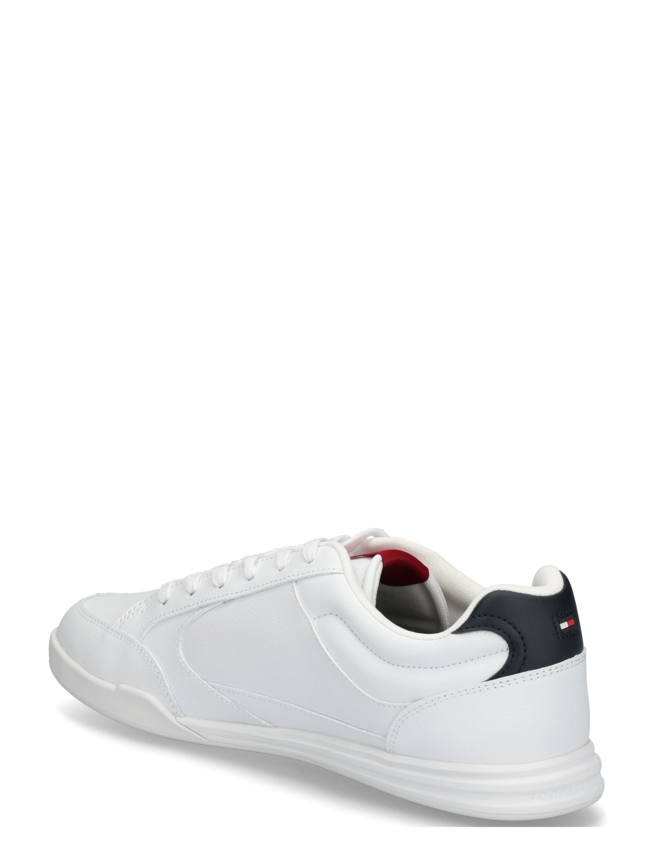 Tommy Hilfiger - LOW PRO CUPSOLE  PERF LEATHER - lave sneakers - white rwb - 1