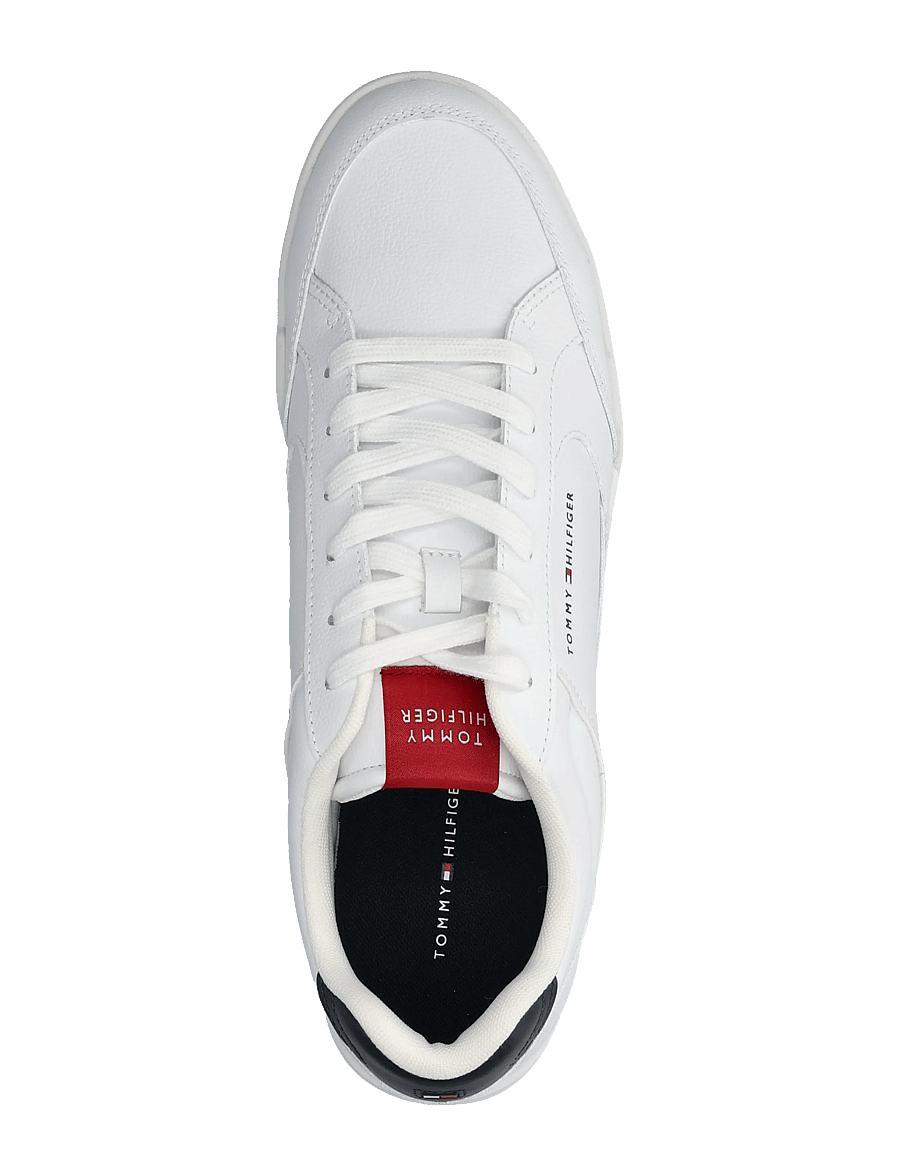Tommy Hilfiger - LOW PRO CUPSOLE PERF LEATHER - shop efter anledning - white rwb - 3