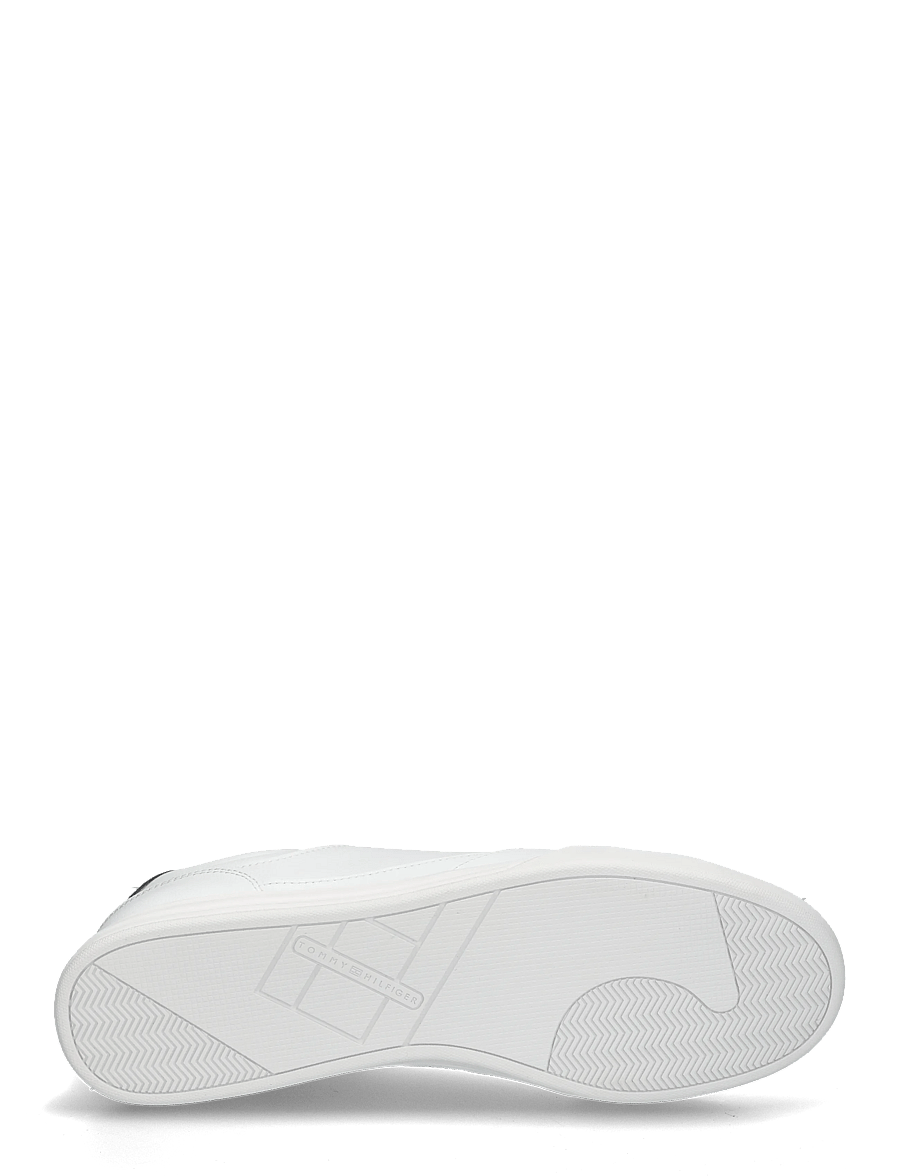 Tommy Hilfiger - LOW PRO CUPSOLE PERF LEATHER - shop efter anledning - white rwb - 4