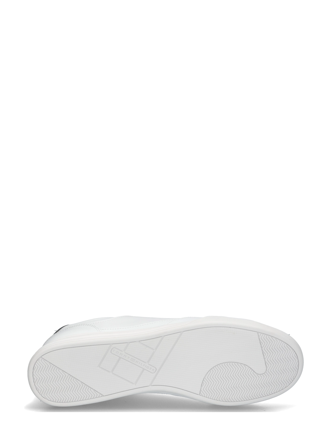 Tommy Hilfiger - LOW PRO CUPSOLE  PERF LEATHER - lave sneakers - white rwb - 4