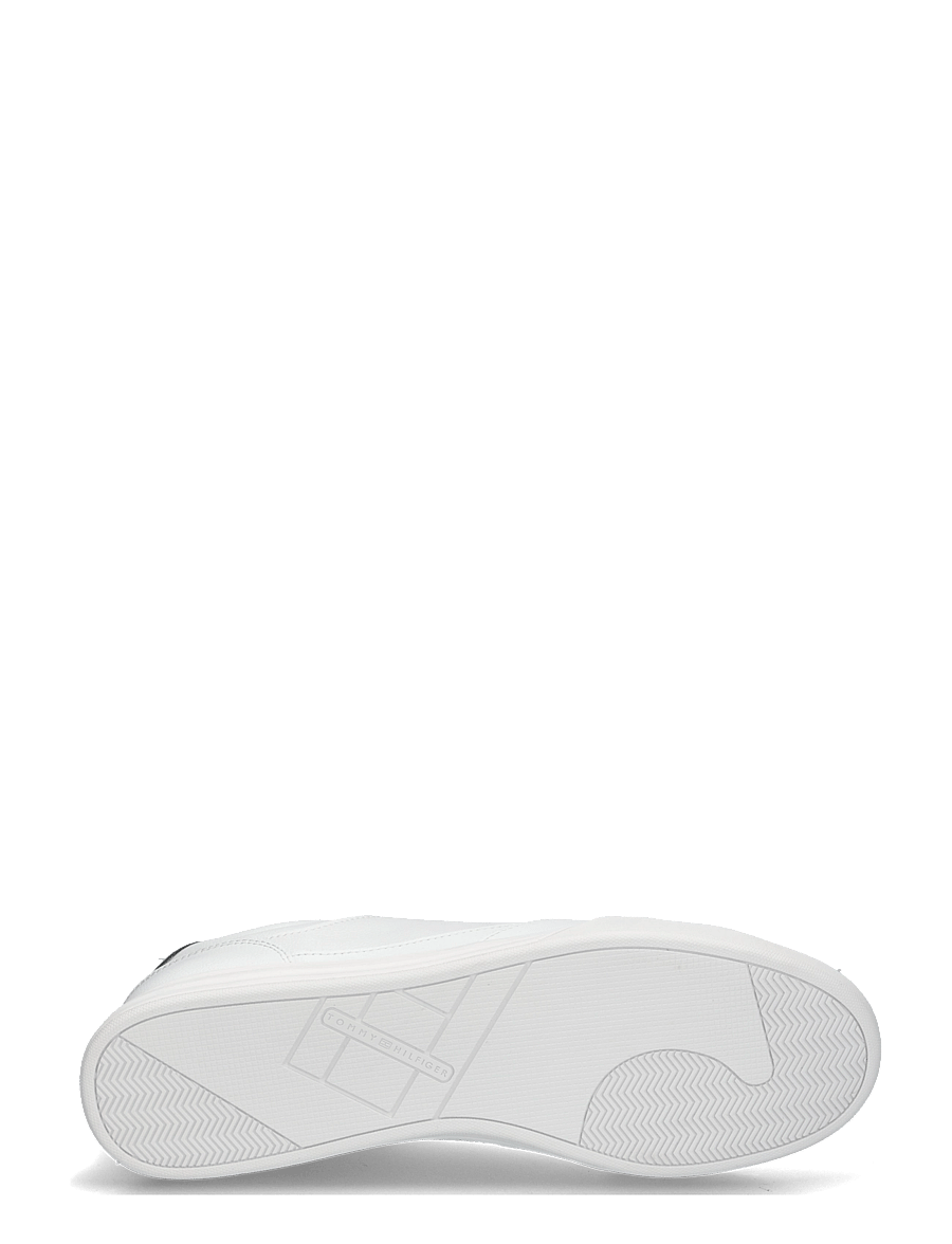 Tommy Hilfiger - LOW PRO CUPSOLE PERF LEATHER - lave sneakers - white rwb - 4