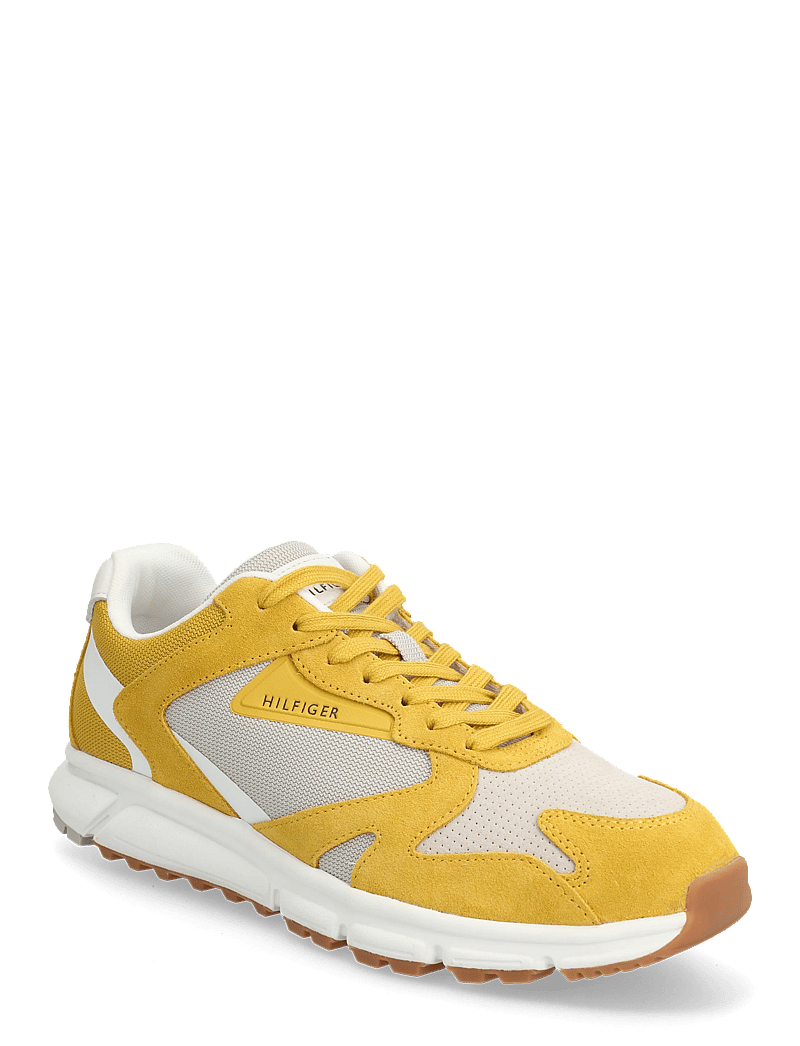 Tommy Hilfiger - OUTDOOR RUNNER MIX MATERIAL - lágir strigaskór - yellow mix - 0