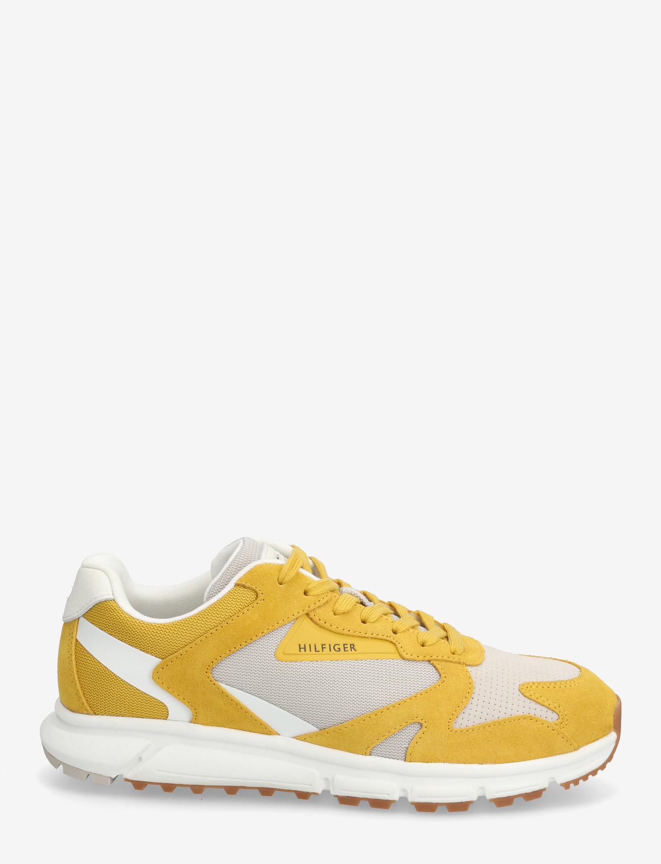 Tommy Hilfiger - OUTDOOR RUNNER MIX MATERIAL - lágir strigaskór - yellow mix - 1