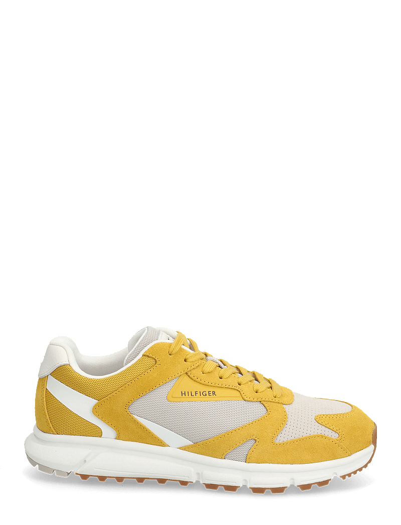 Tommy Hilfiger - OUTDOOR RUNNER MIX MATERIAL - lágir strigaskór - yellow mix - 1