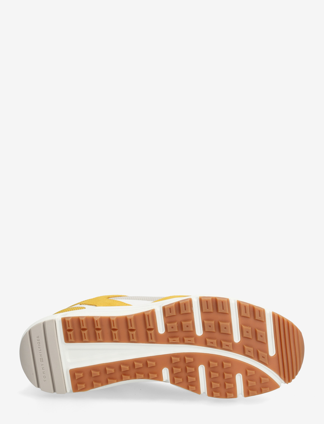 Tommy Hilfiger - OUTDOOR RUNNER MIX MATERIAL - lágir strigaskór - yellow mix - 4
