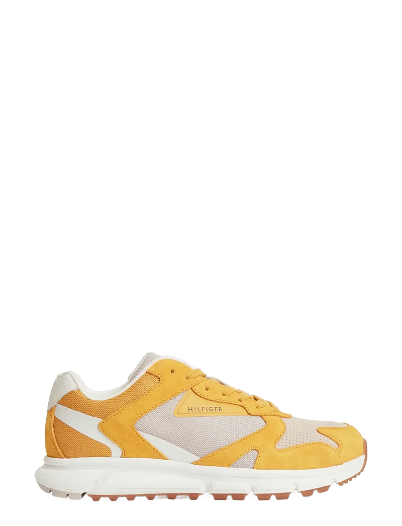 Tommy Hilfiger - OUTDOOR RUNNER MIX MATERIAL - lágir strigaskór - yellow mix - 5