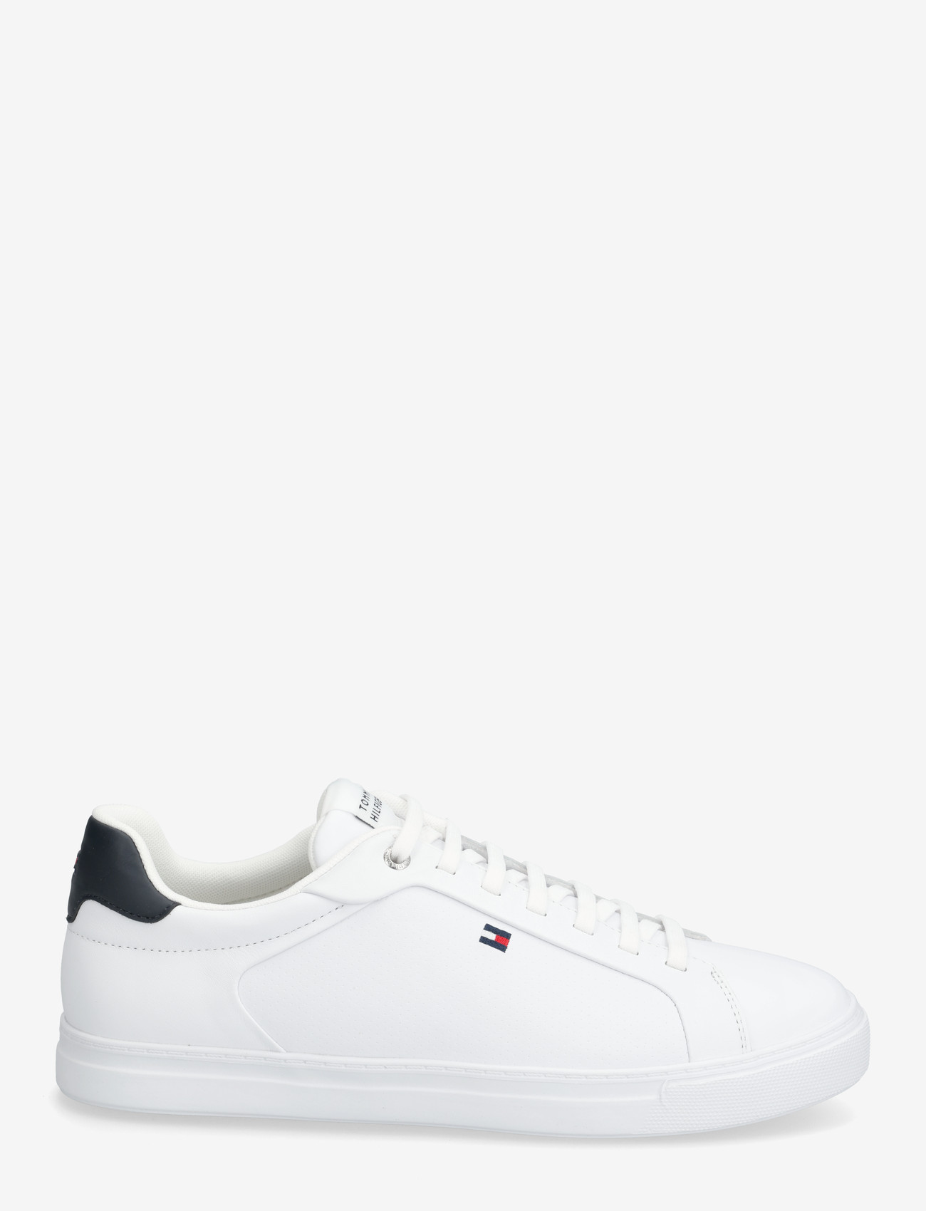 Tommy Hilfiger - ICON COURT LIGHT LEATHER - madala säärega tossud - white - 1