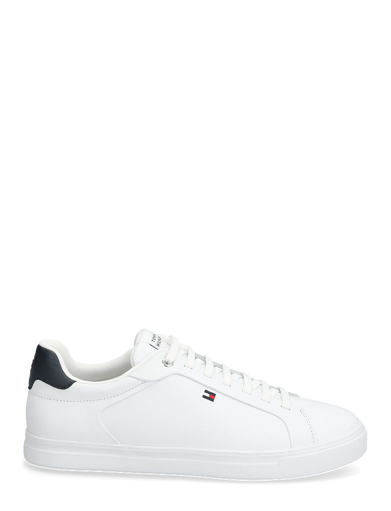 Tommy Hilfiger - ICON COURT LIGHT LEATHER - madala säärega tossud - white - 1