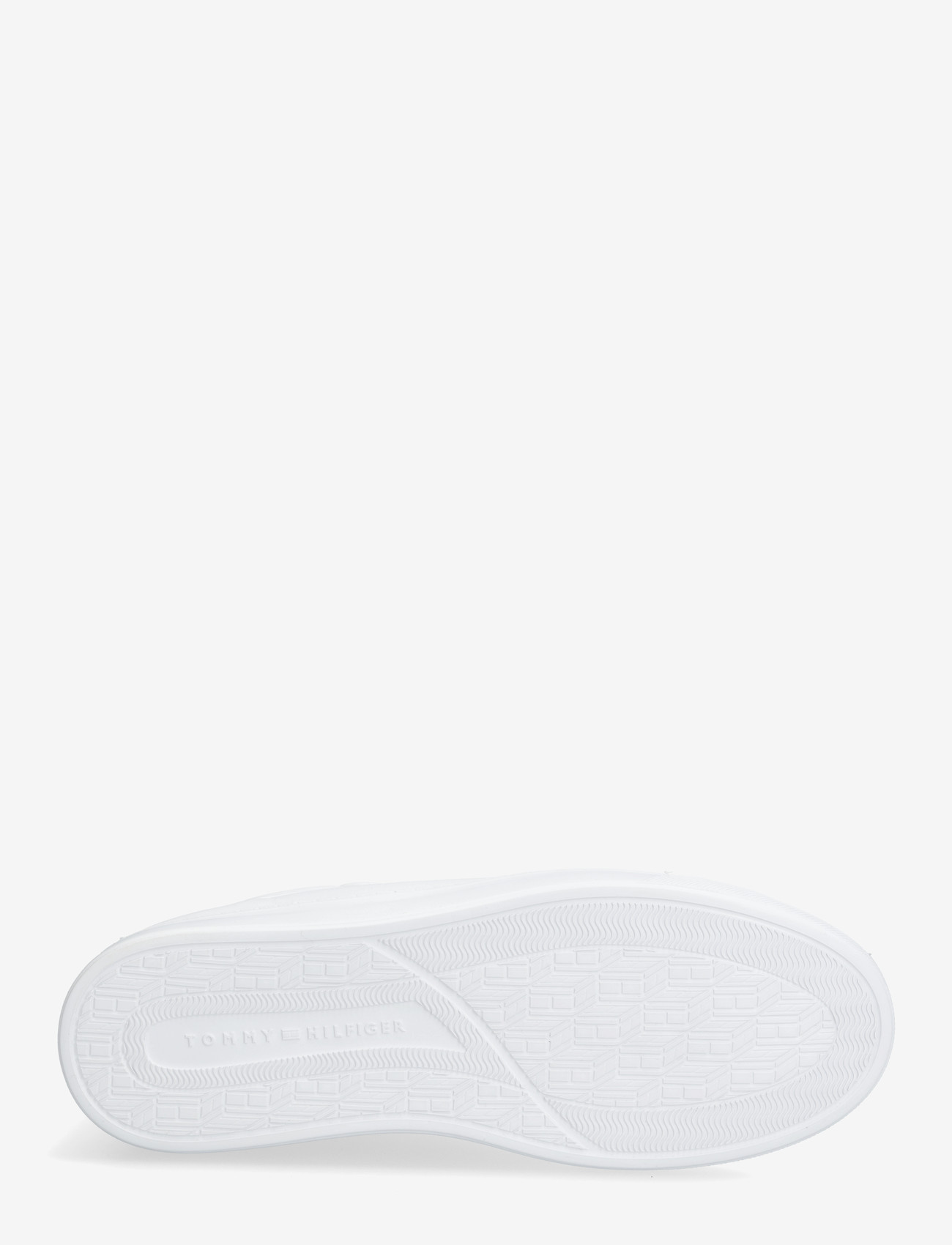 Tommy Hilfiger - ICON COURT LIGHT LEATHER - madala säärega tossud - white - 4