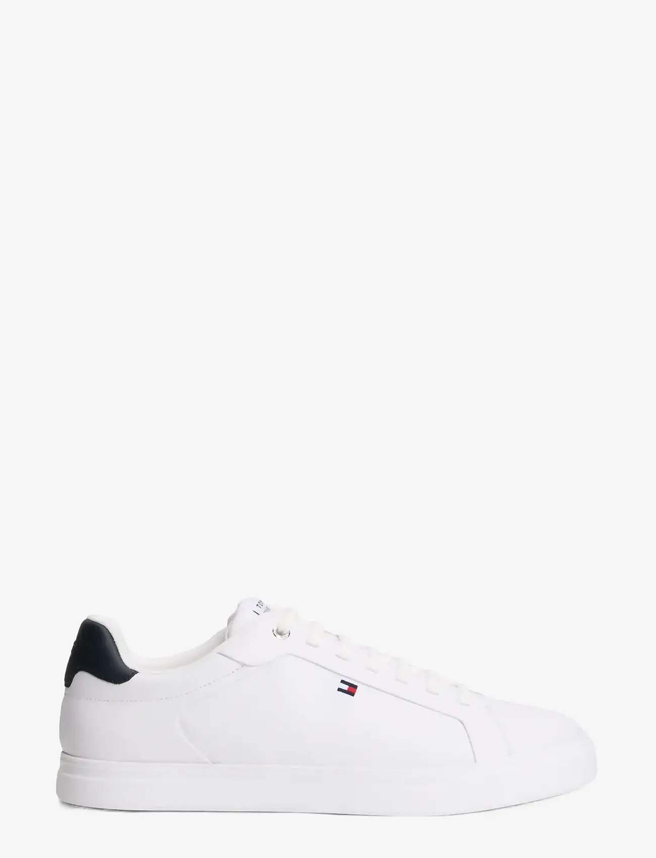 Tommy Hilfiger - ICON COURT LIGHT LEATHER - madala säärega tossud - white - 5