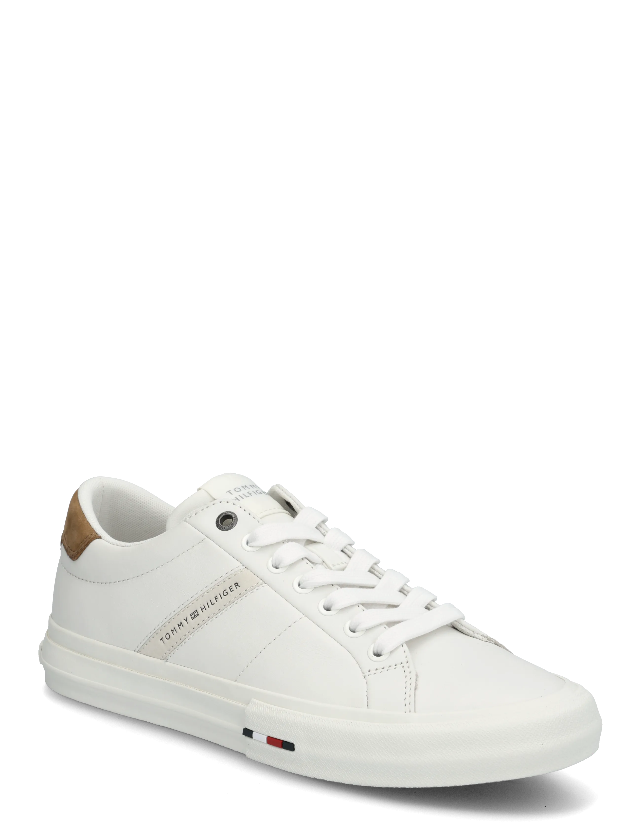 Tommy Hilfiger PREMIUM LTH VULC LONG LACE - Tommy Hilfiger - ECRU VINTAGE CAMEL / cream