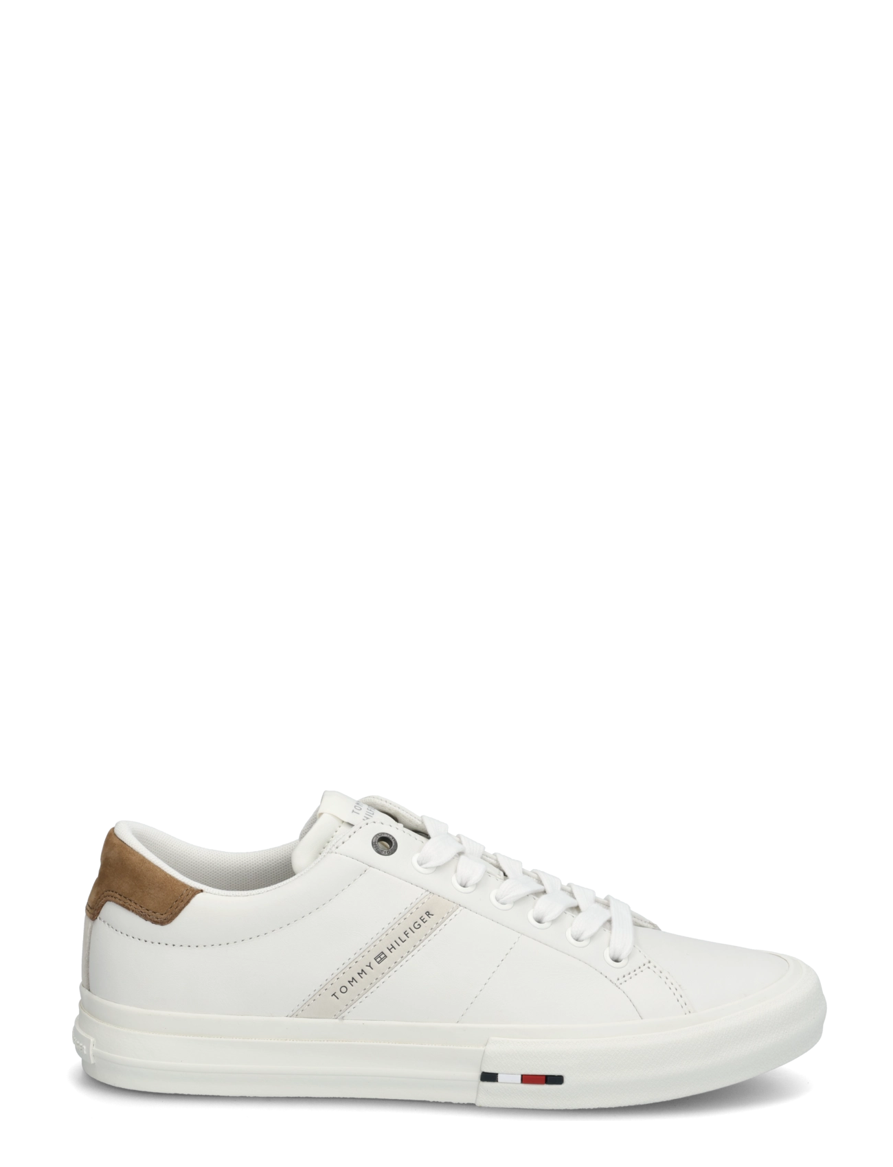 Tommy Hilfiger - PREMIUM LTH VULC LONG LACE - low-top sneaker - ecru vintage camel - 2