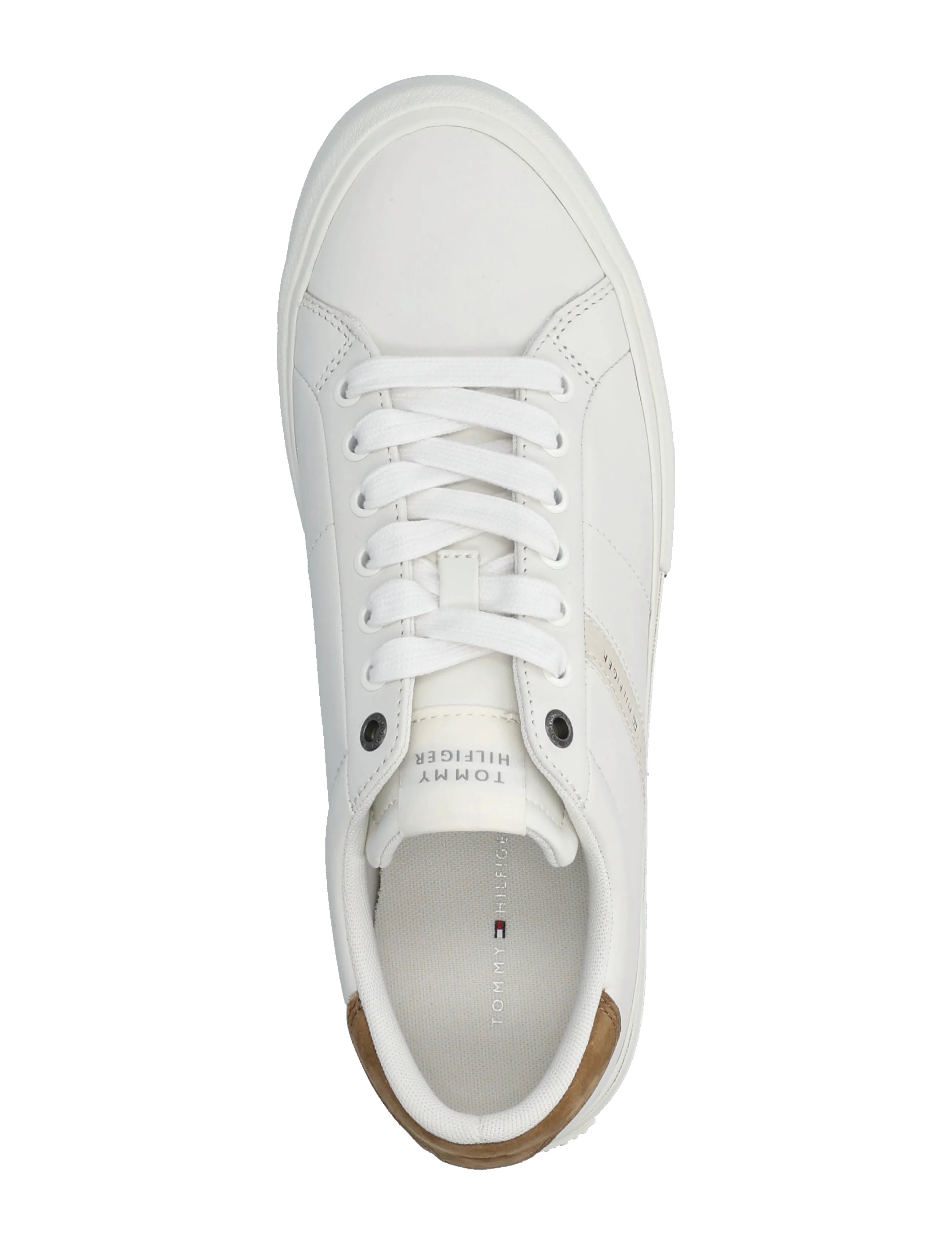 Tommy Hilfiger - PREMIUM LTH VULC LONG LACE - nach anlass kaufen - ecru vintage camel - 3