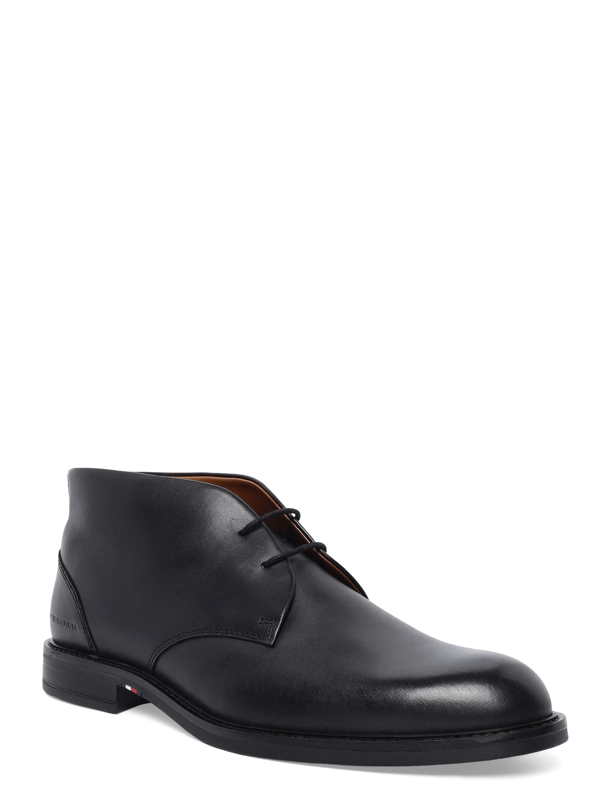 Tommy Hilfiger CORPORATE DRESSY LTH LACE BOOT - Inspiration - BLACK / black