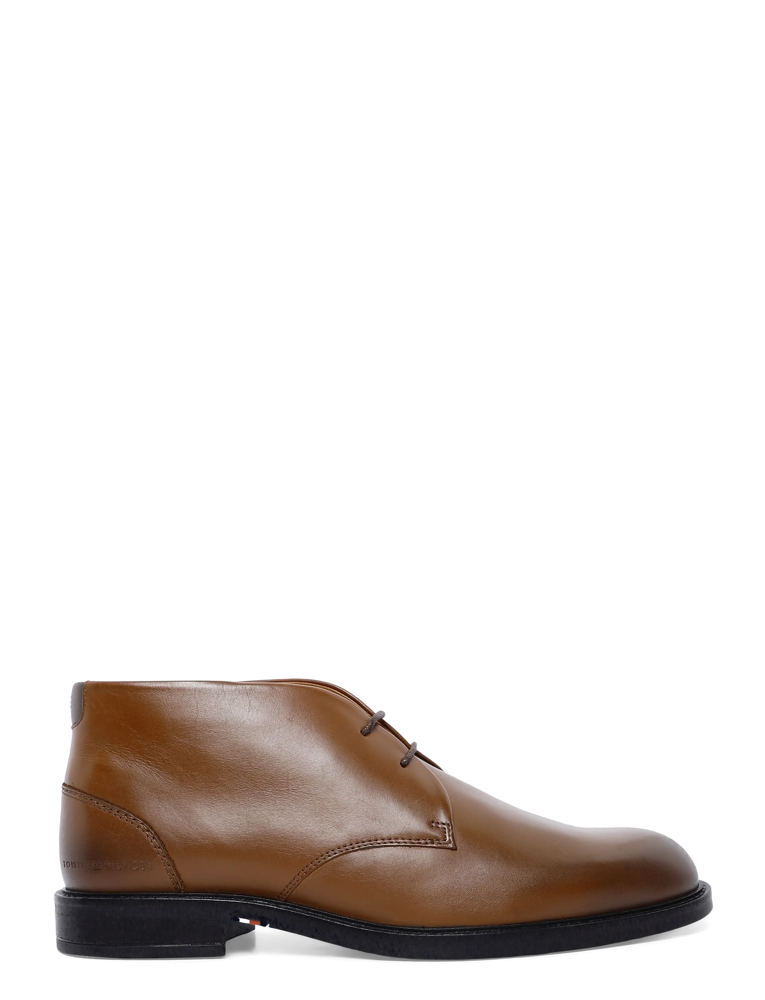 Tommy Hilfiger - CORPORATE DRESSY LTH LACE BOOT - chukka boots - winter cognac - 2