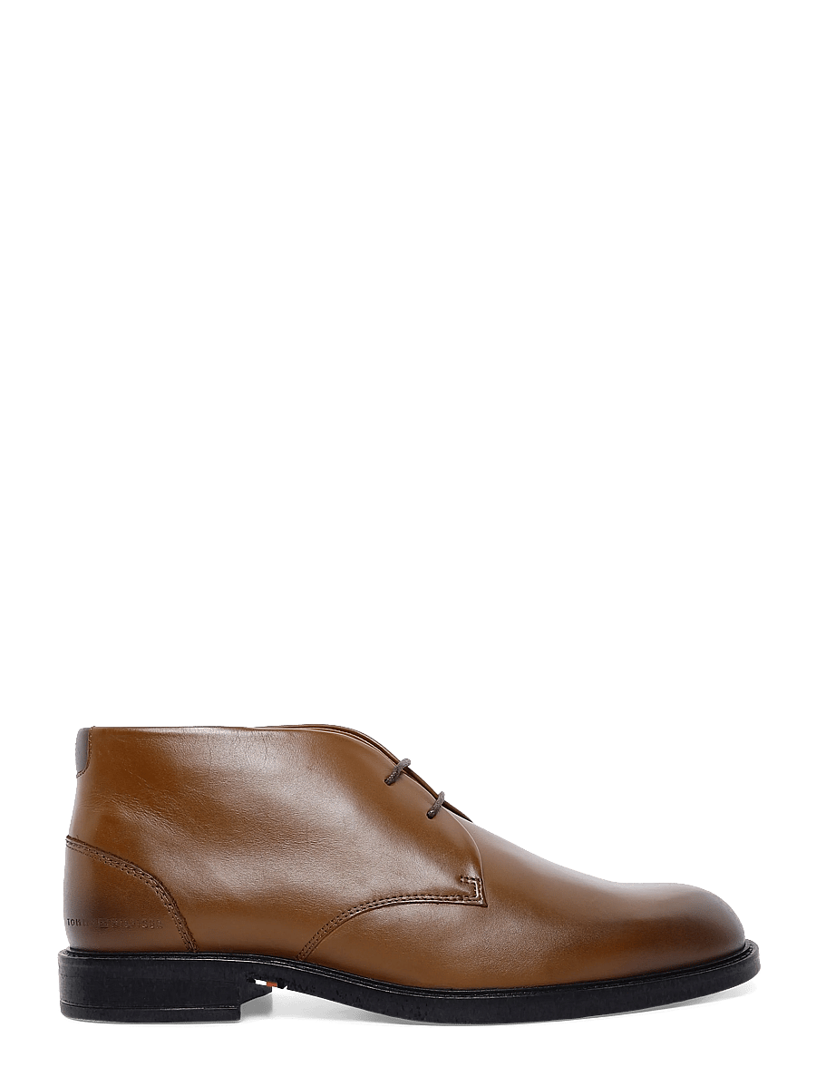 Tommy Hilfiger - CORPORATE DRESSY LTH LACE BOOT - chukka boots - winter cognac - 2