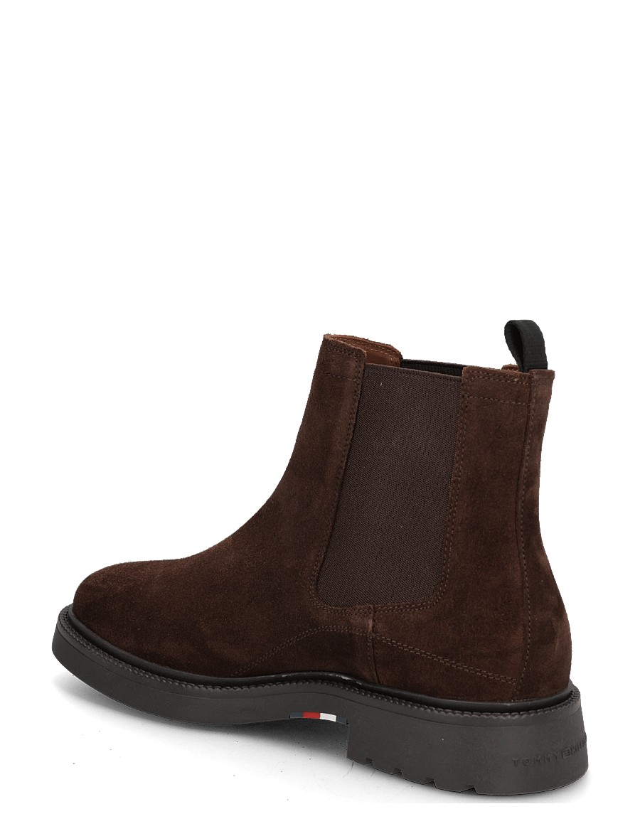 Tommy Hilfiger - CORPORATE CASUAL SUEDE CHELSEA - chelsea boots - cocoa - 1