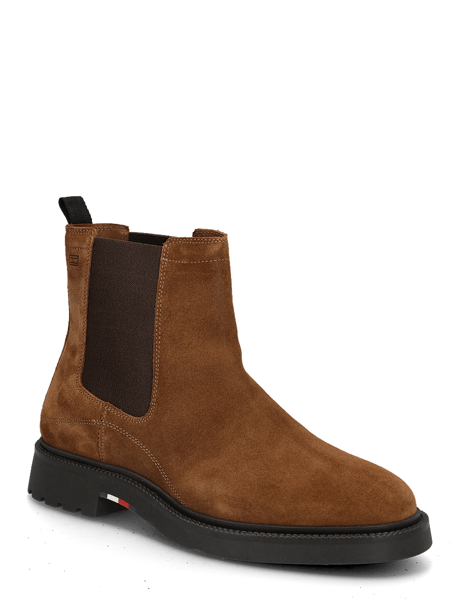 Tommy Hilfiger - CORPORATE CASUAL SUEDE CHELSEA - chelsea boots - coconut grove - 0