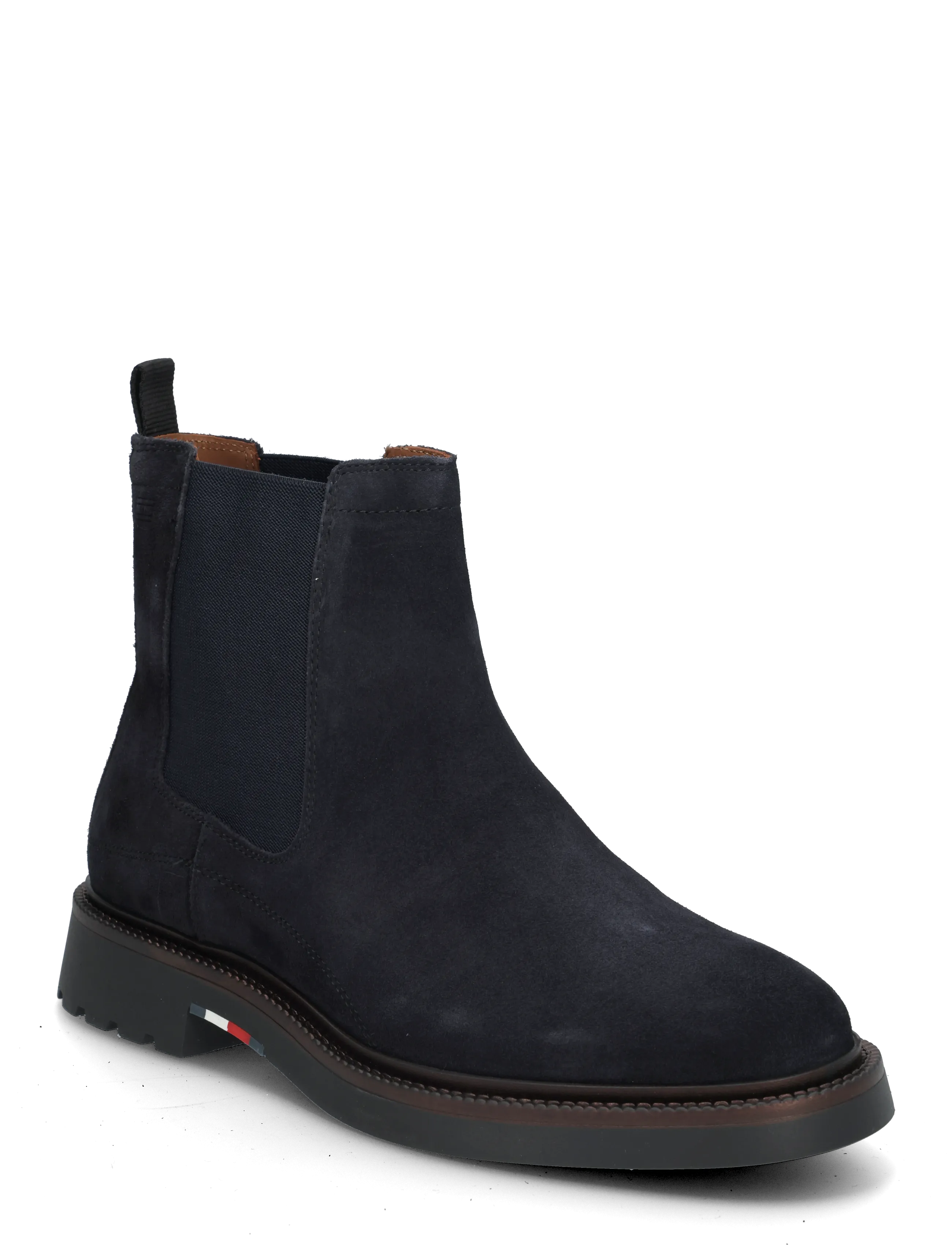 Tommy Hilfiger CORPORATE CASUAL SUEDE CHELSEA - Tommy Hilfiger - NAVY BLUE / navy
