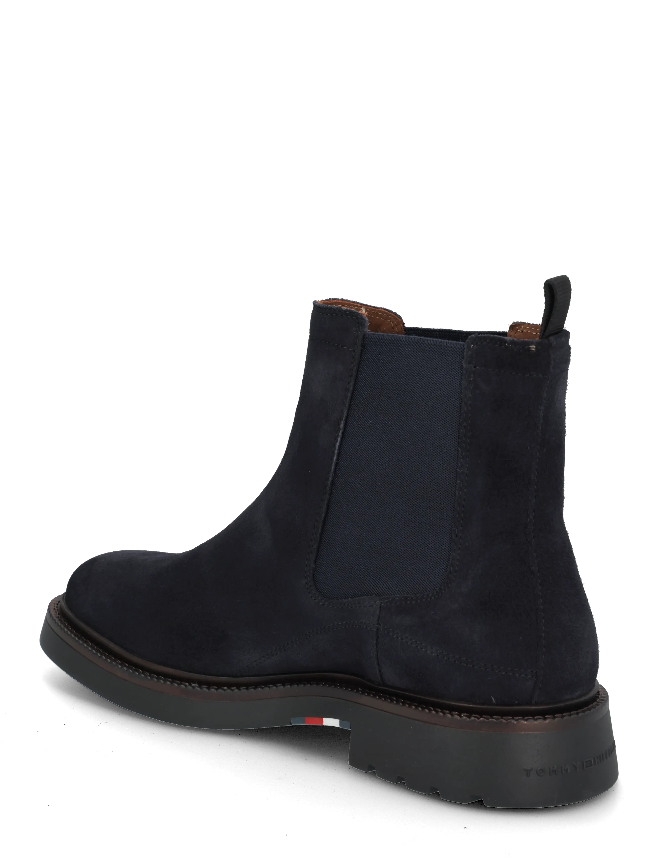 Tommy Hilfiger - CORPORATE CASUAL SUEDE CHELSEA - chelsea boots - navy blue - 1