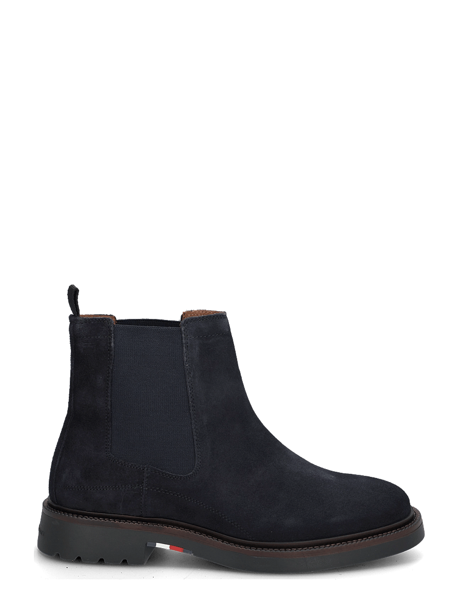 Tommy Hilfiger - CORPORATE CASUAL SUEDE CHELSEA - chelsea boots - navy blue - 2
