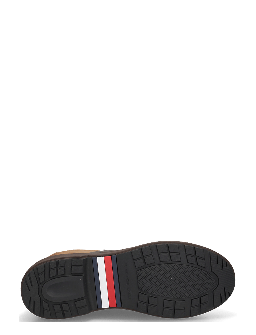 Tommy Hilfiger - OUTDOOR RUBBER LTH BOOT WPM - gummistøvler - winter cognac - 4