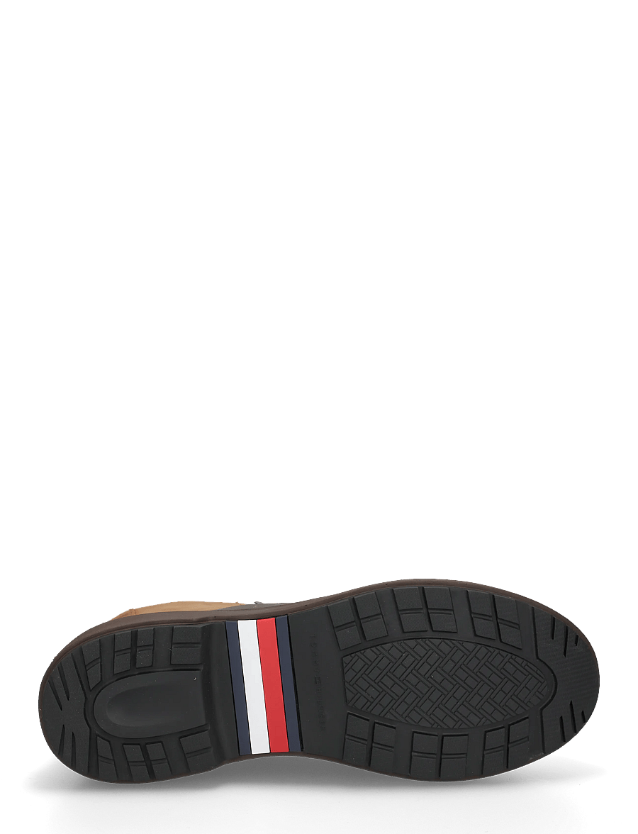 Tommy Hilfiger - OUTDOOR RUBBER LTH BOOT WPM - gummistövlar - winter cognac - 4