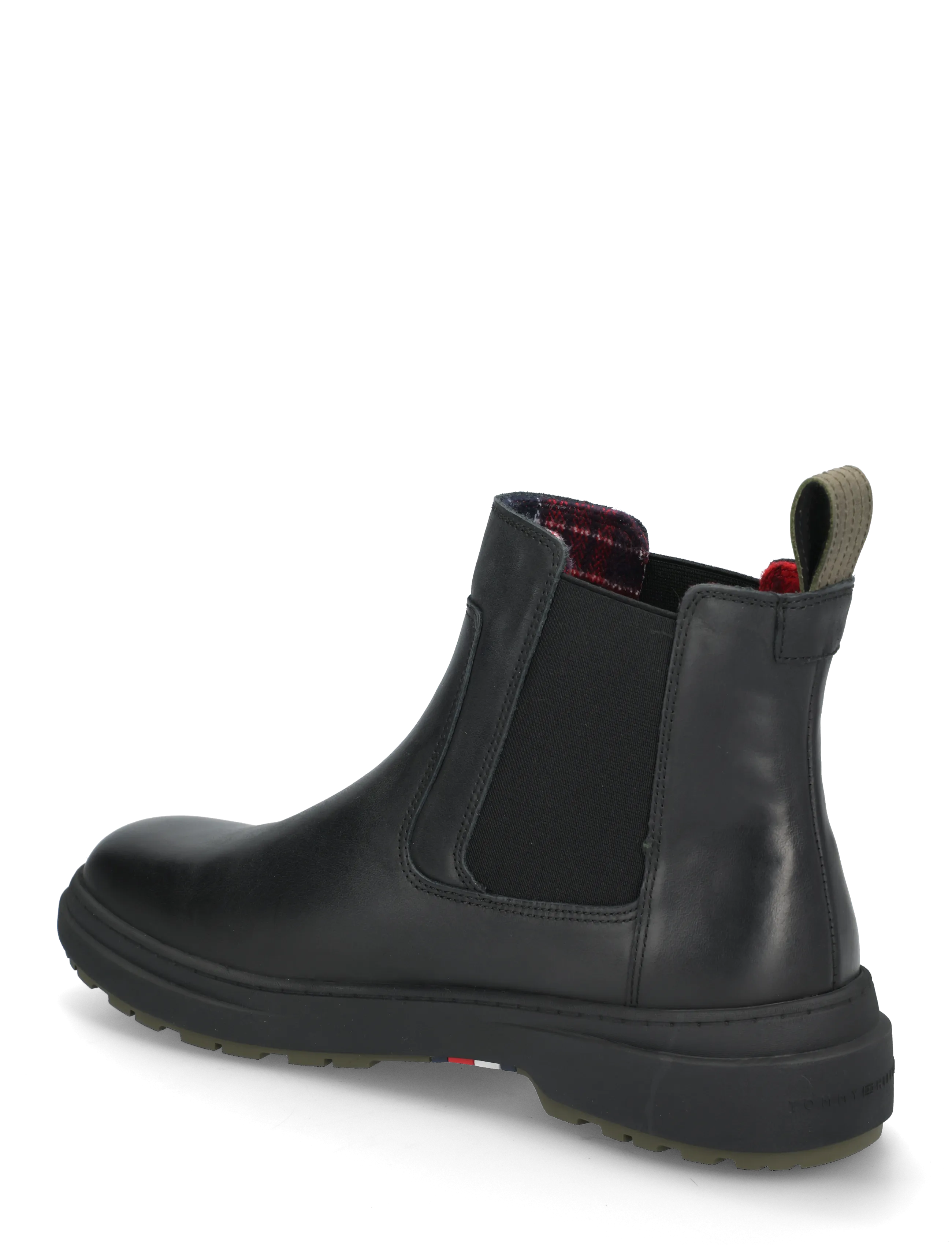 Tommy Hilfiger - HILFIGER OUTDOOR WARM LTH CHEL - chelsea boots - black - 1