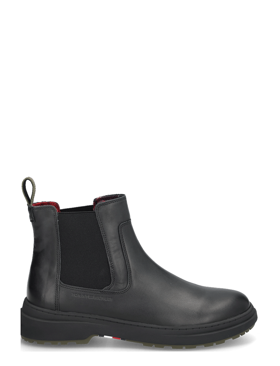 Tommy Hilfiger - HILFIGER OUTDOOR WARM LTH CHEL - chelsea boots - black - 2