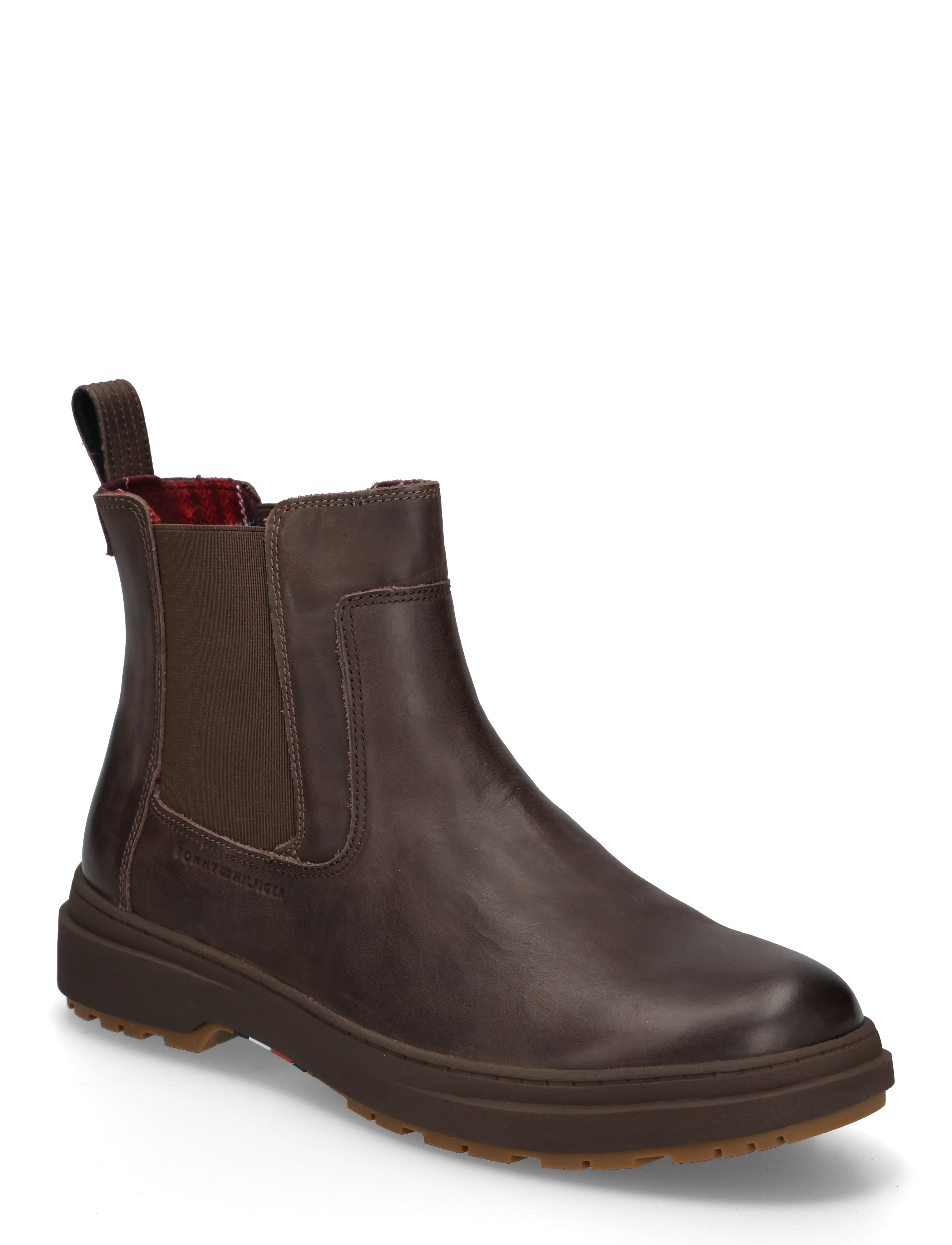 Tommy Hilfiger HILFIGER OUTDOOR WARM LTH CHEL - Støvler - COCOA / brown