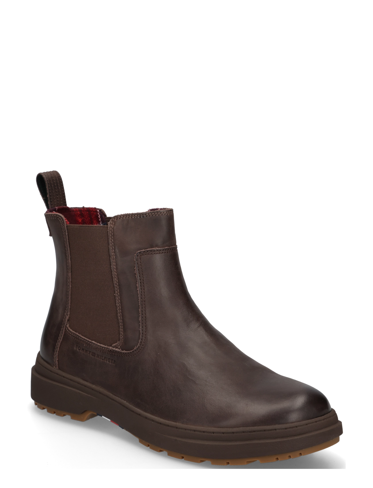 Tommy Hilfiger HILFIGER OUTDOOR WARM LTH CHEL - Shoes - COCOA / brown