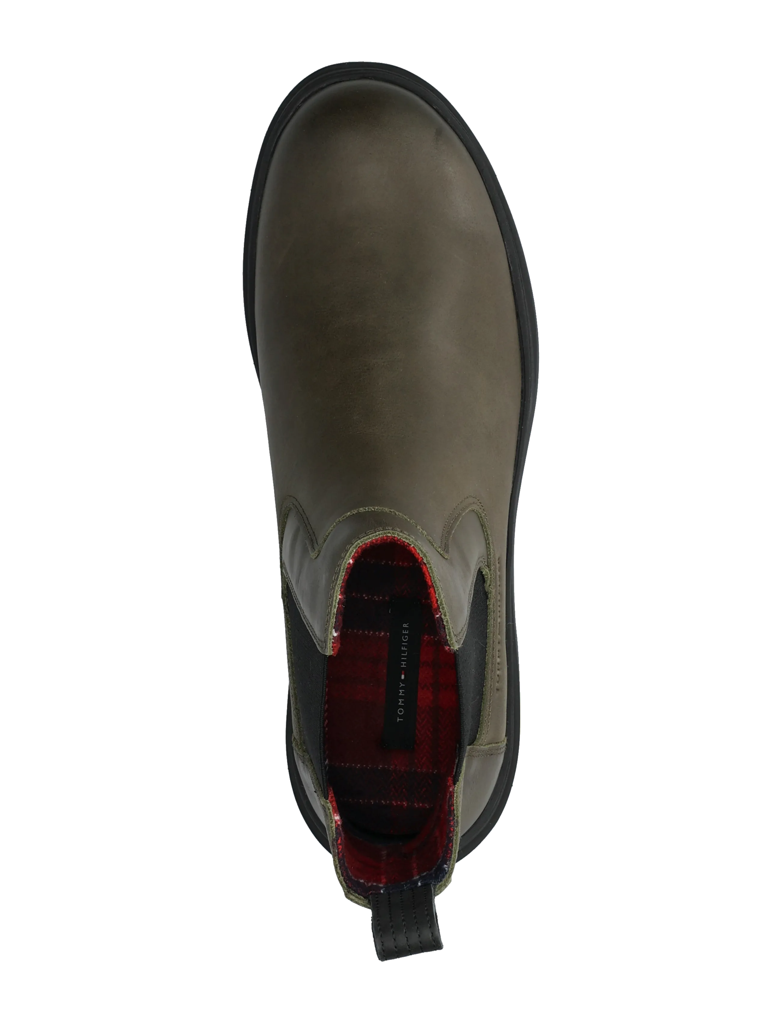 Tommy Hilfiger - HILFIGER OUTDOOR WARM LTH CHEL - chelsea-saapad - platinum olive - 3