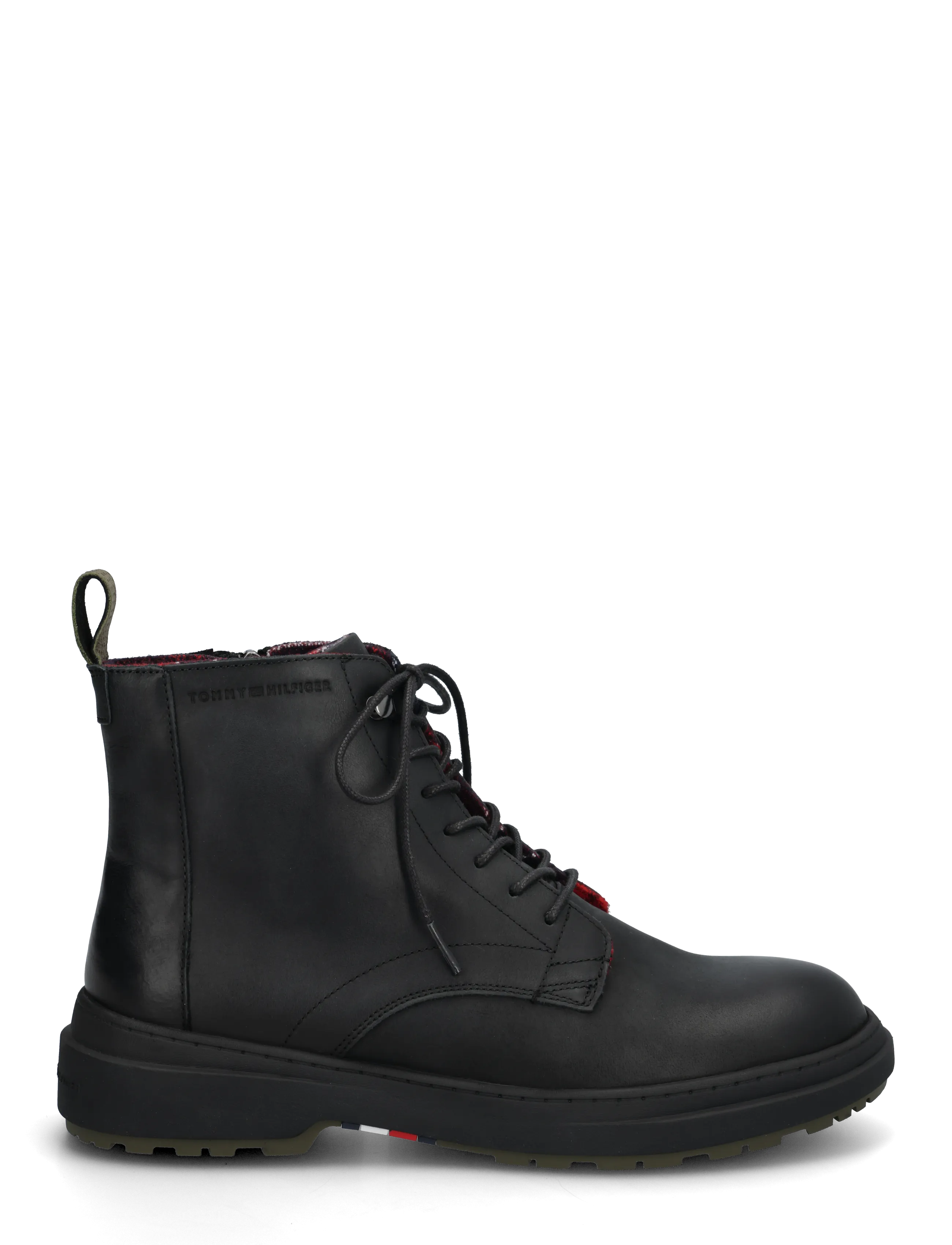 Tommy Hilfiger - HILFIGER OUTDOOR WARM LTH BOOT - vinterkängor - black - 2
