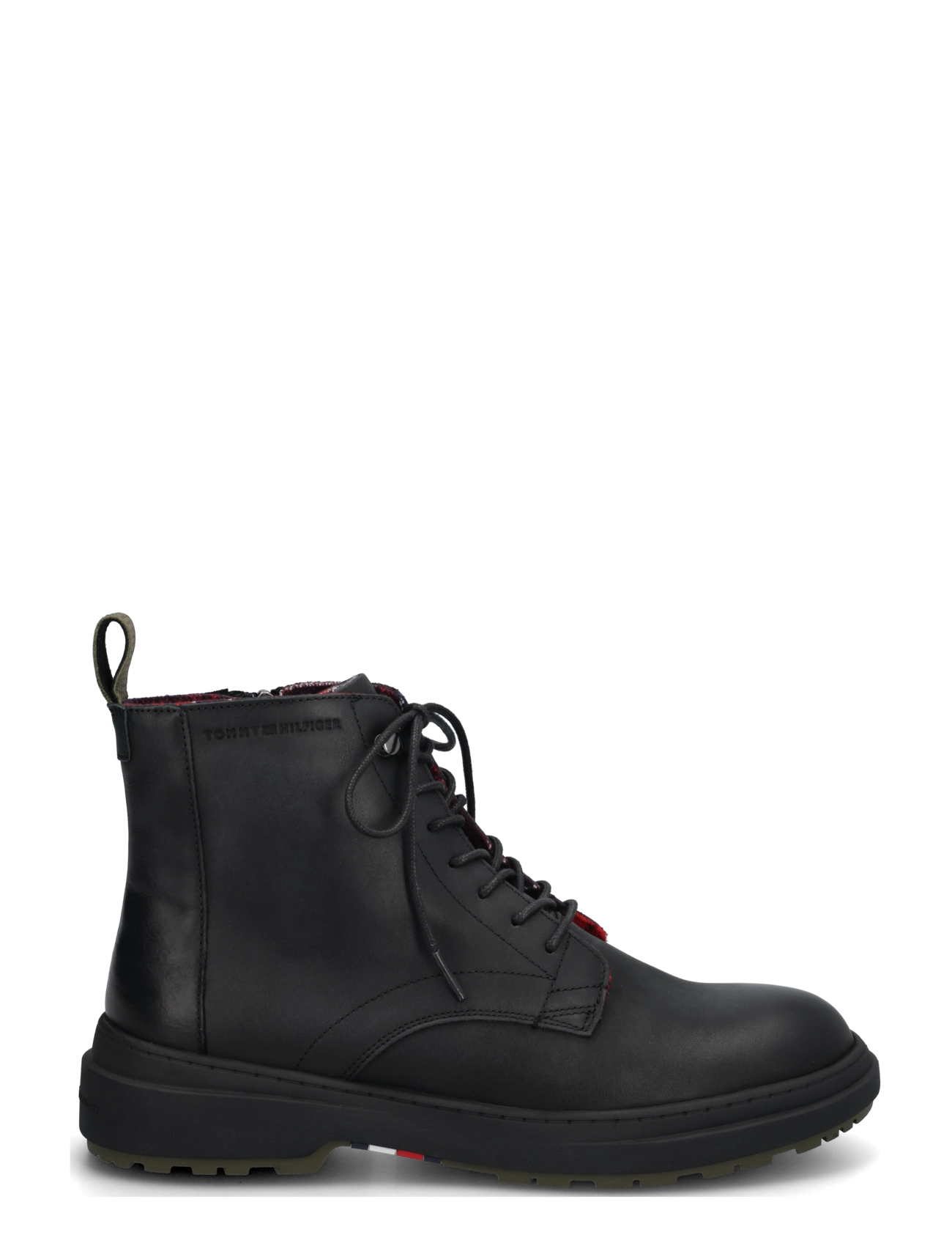 Tommy Hilfiger - HILFIGER OUTDOOR WARM LTH BOOT - talvesaapad - black - 2