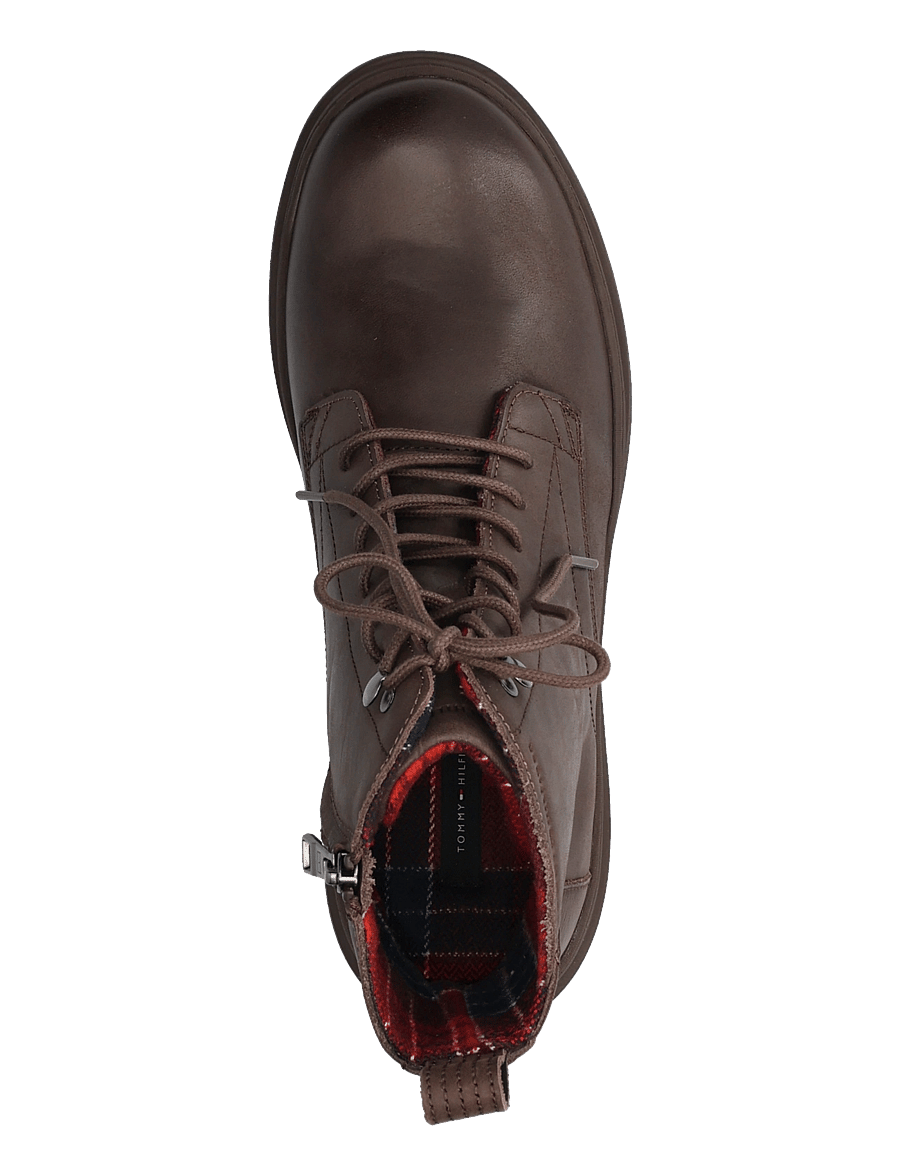 Tommy Hilfiger - HILFIGER OUTDOOR WARM LTH BOOT - winterstiefel - cocoa - 3