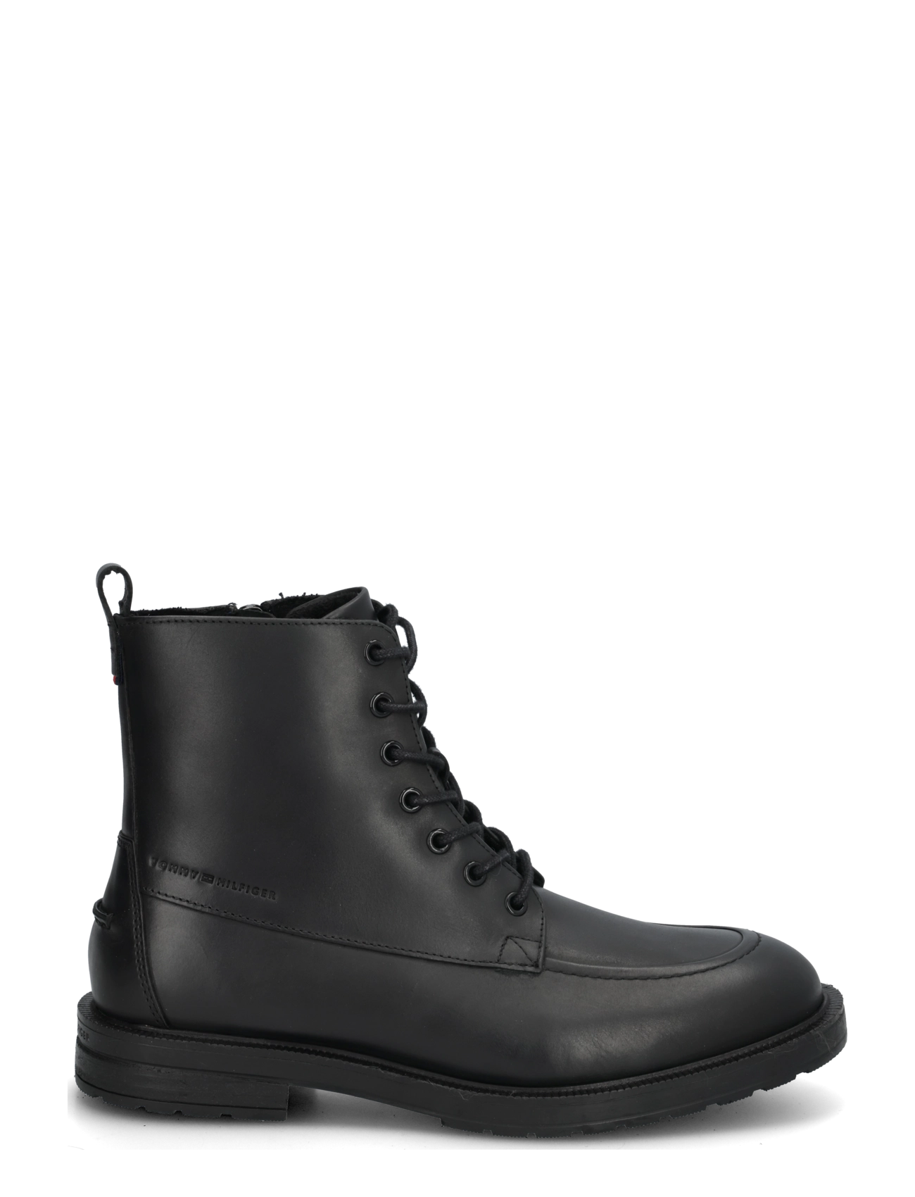 Tommy Hilfiger - CLEATED HILFIGER BRUSH WL BOOT - schnürstiefel - black - 2