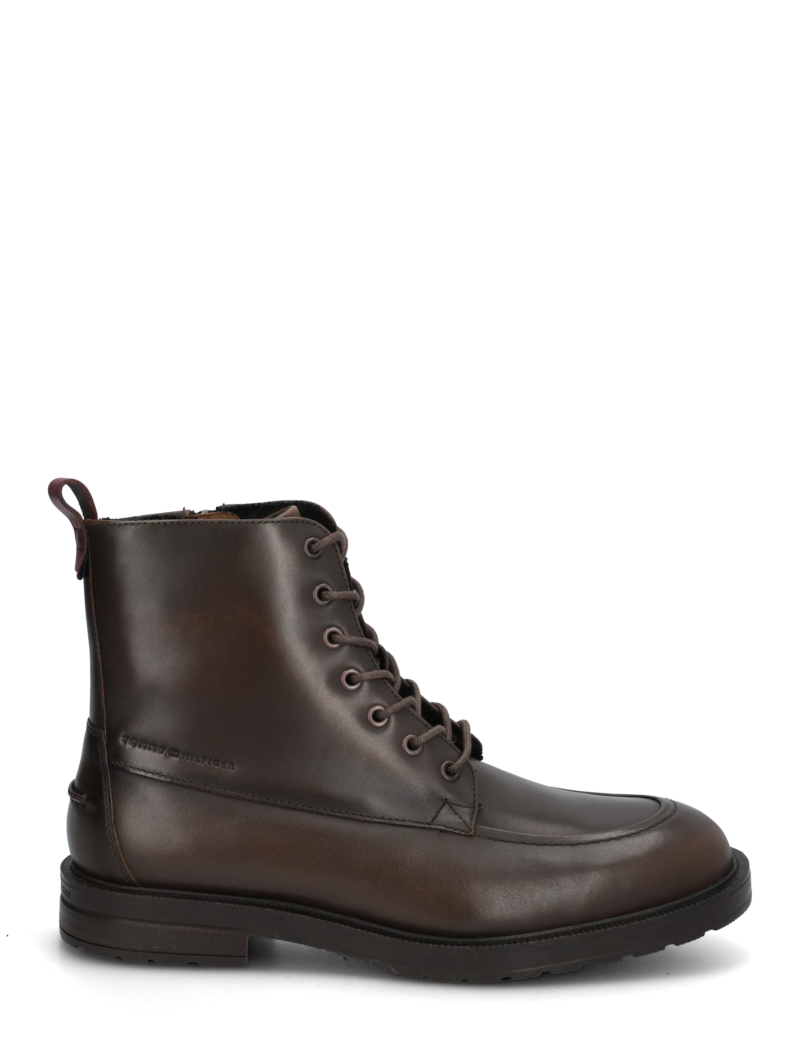 Tommy Hilfiger - CLEATED HILFIGER BRUSH WL BOOT - paeltega saapad - brushed brown - 2