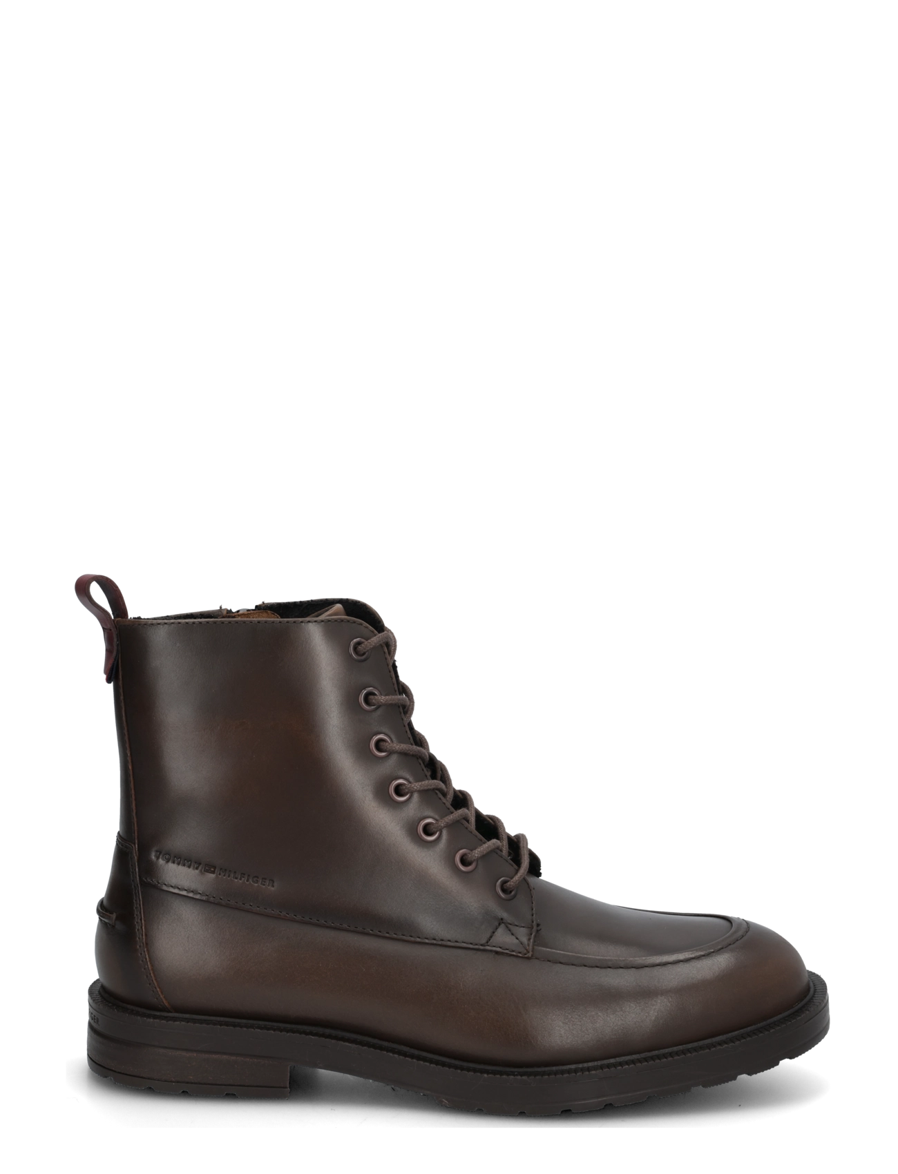 Tommy Hilfiger - CLEATED HILFIGER BRUSH WL BOOT - paeltega saapad - brushed brown - 2
