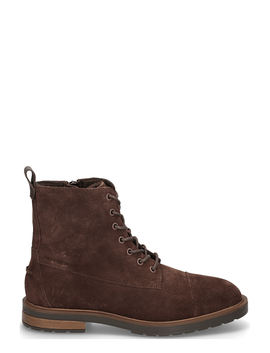 Tommy Hilfiger - CLEATED HILFIGER SDE MOC BOOT - paeltega saapad - cocoa - 2