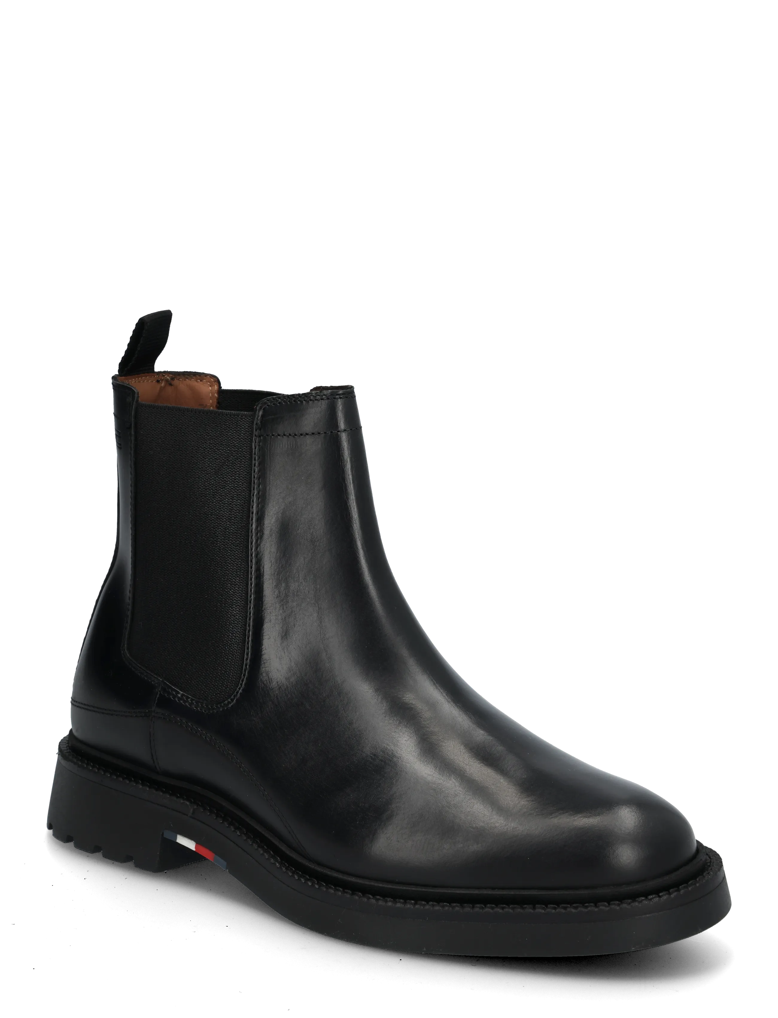 Tommy Hilfiger CORPORATE CASUAL LTH CHELSEA - Tommy Hilfiger - BLACK / black