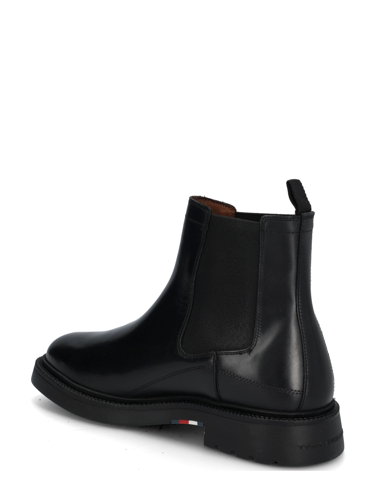 Tommy Hilfiger - CORPORATE CASUAL LTH CHELSEA - chelsea boots - black - 1