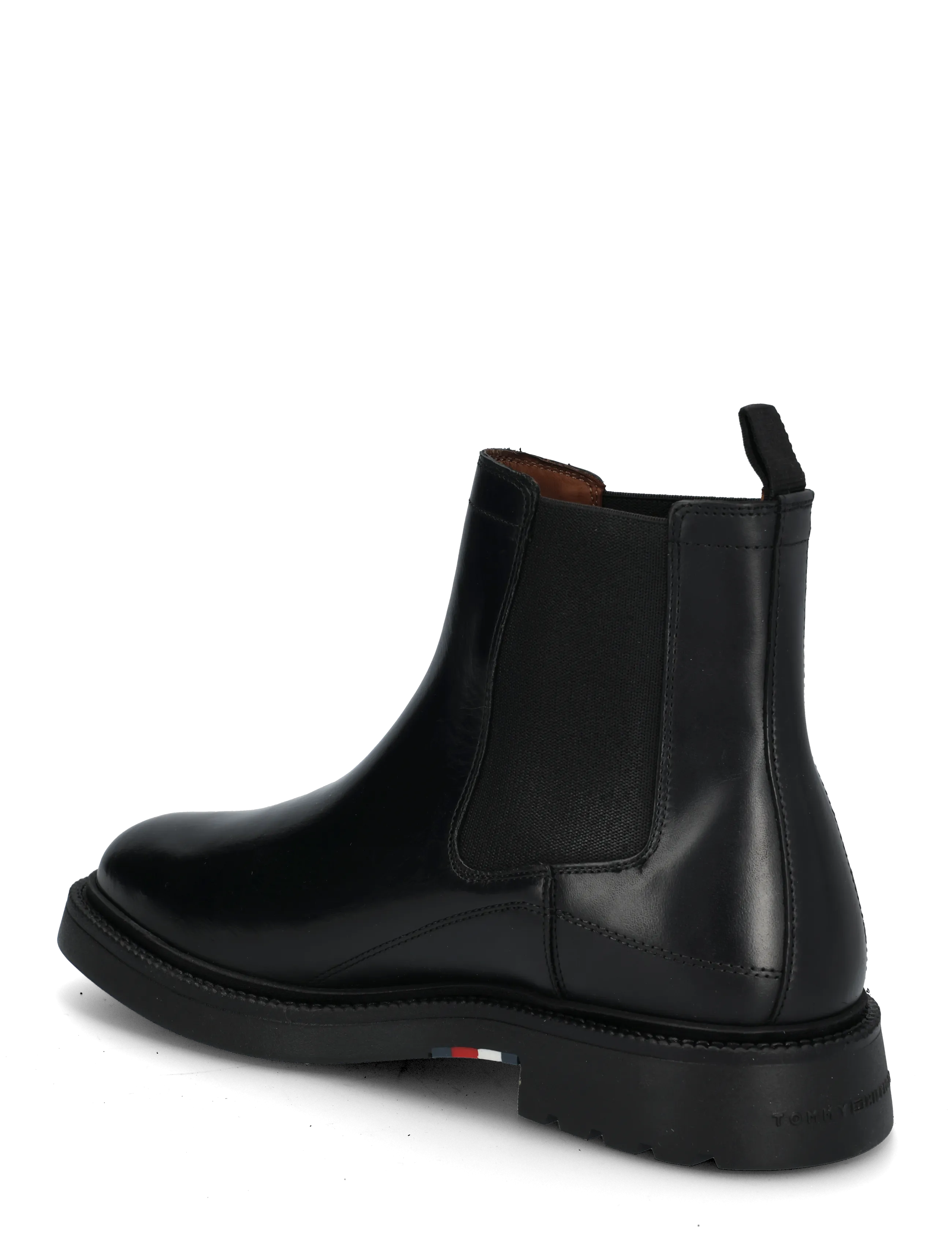 Tommy Hilfiger - CORPORATE CASUAL LTH CHELSEA - chelsea boots - black - 1